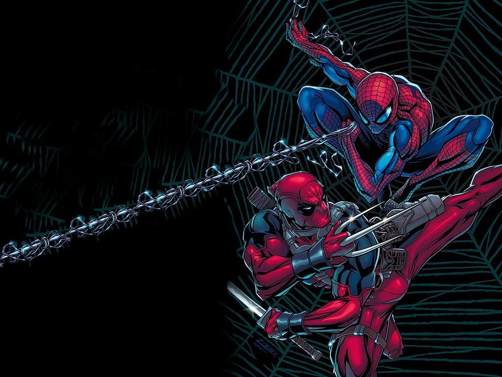 Cute Deadpool And Spider Man Wallpapers