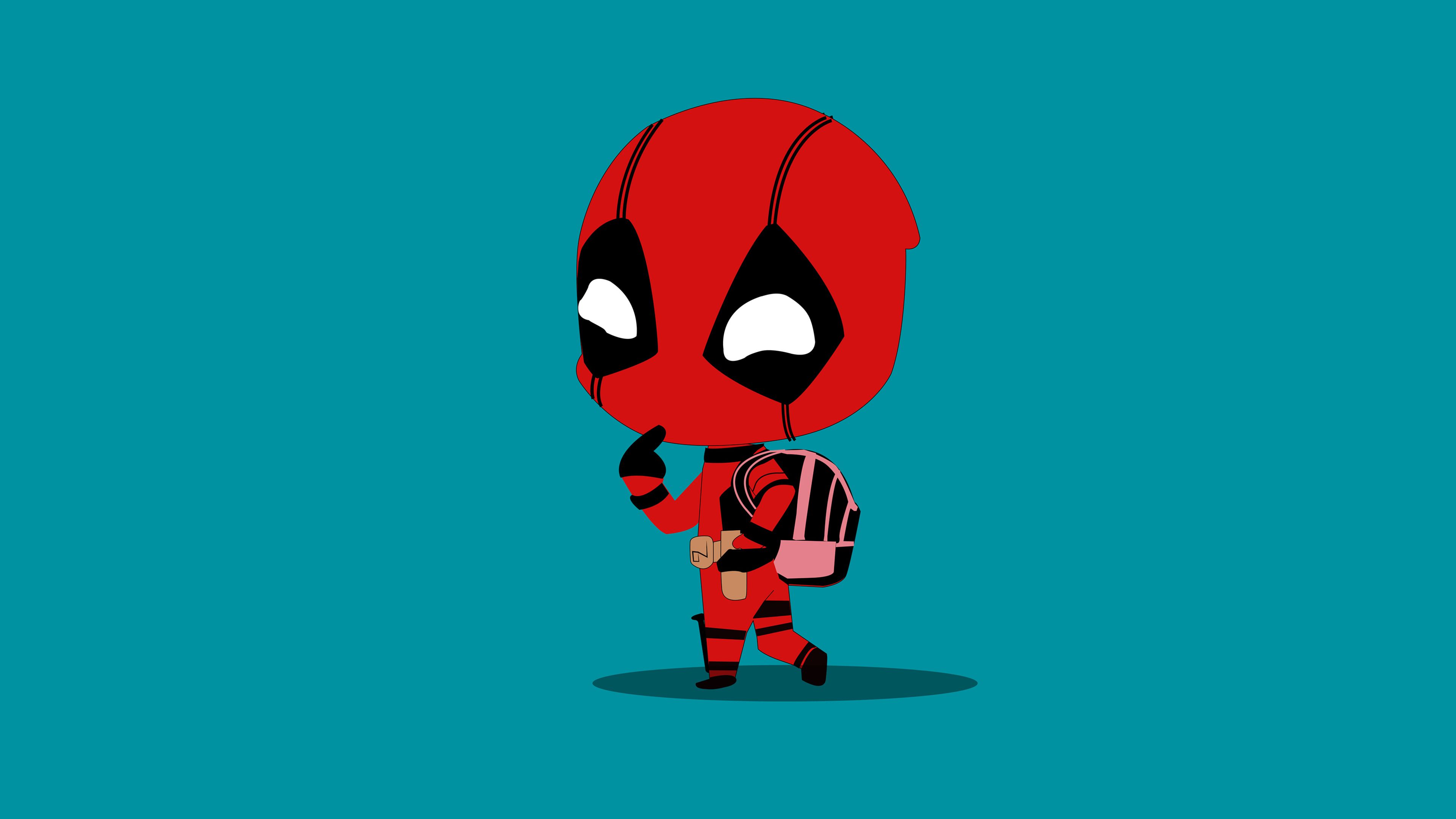 Cute Deadpool Desktop Wallpapers