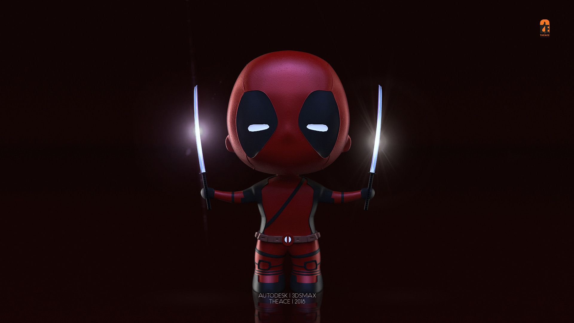 Cute Deadpool Desktop Wallpapers