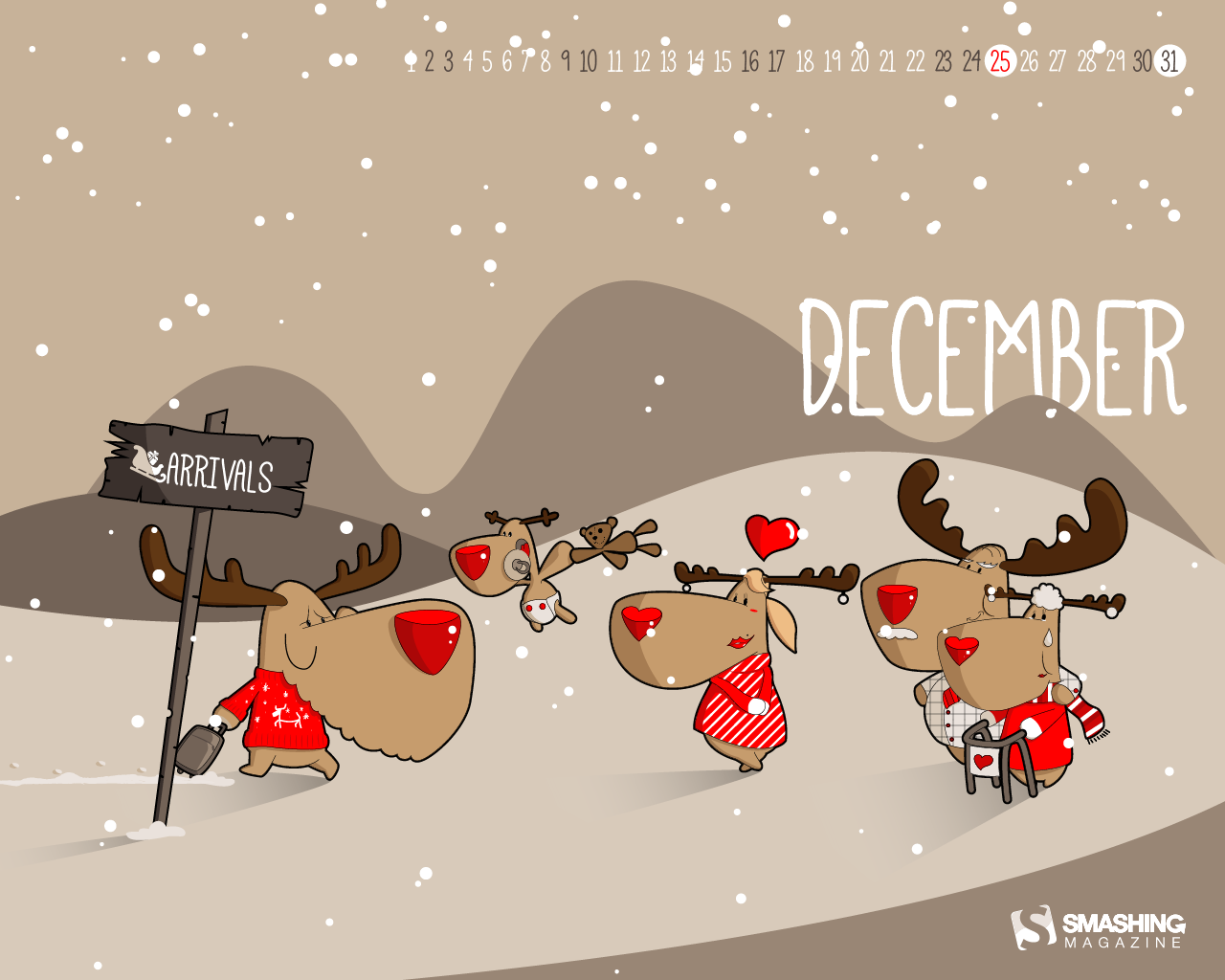 Cute December Wallpapers