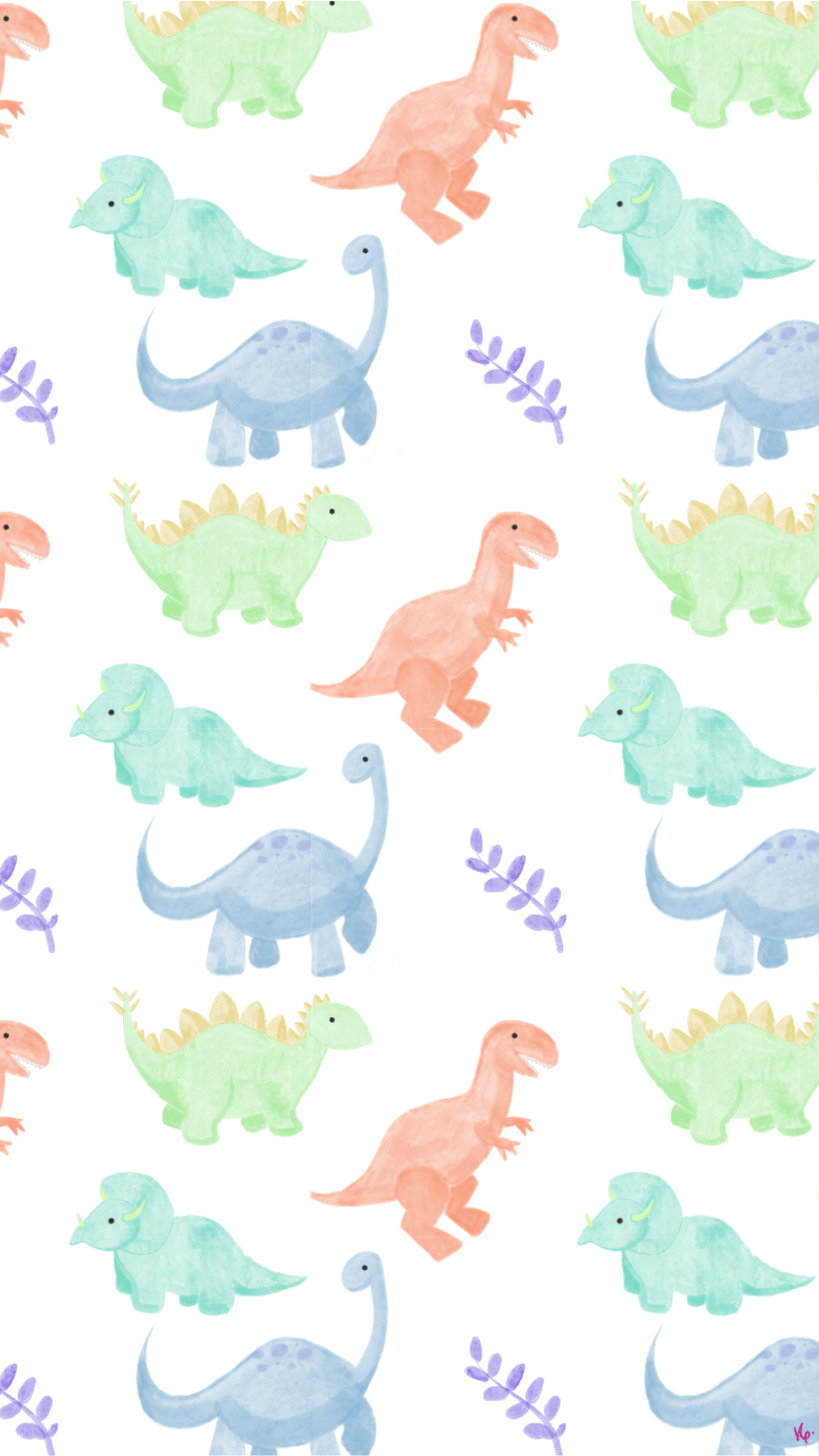 Cute Dinosaur Iphone Wallpapers