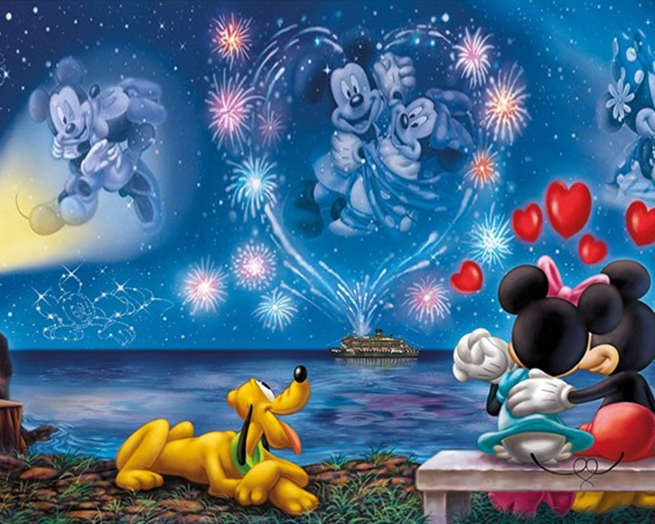 Cute Disney Couple Wallpapers