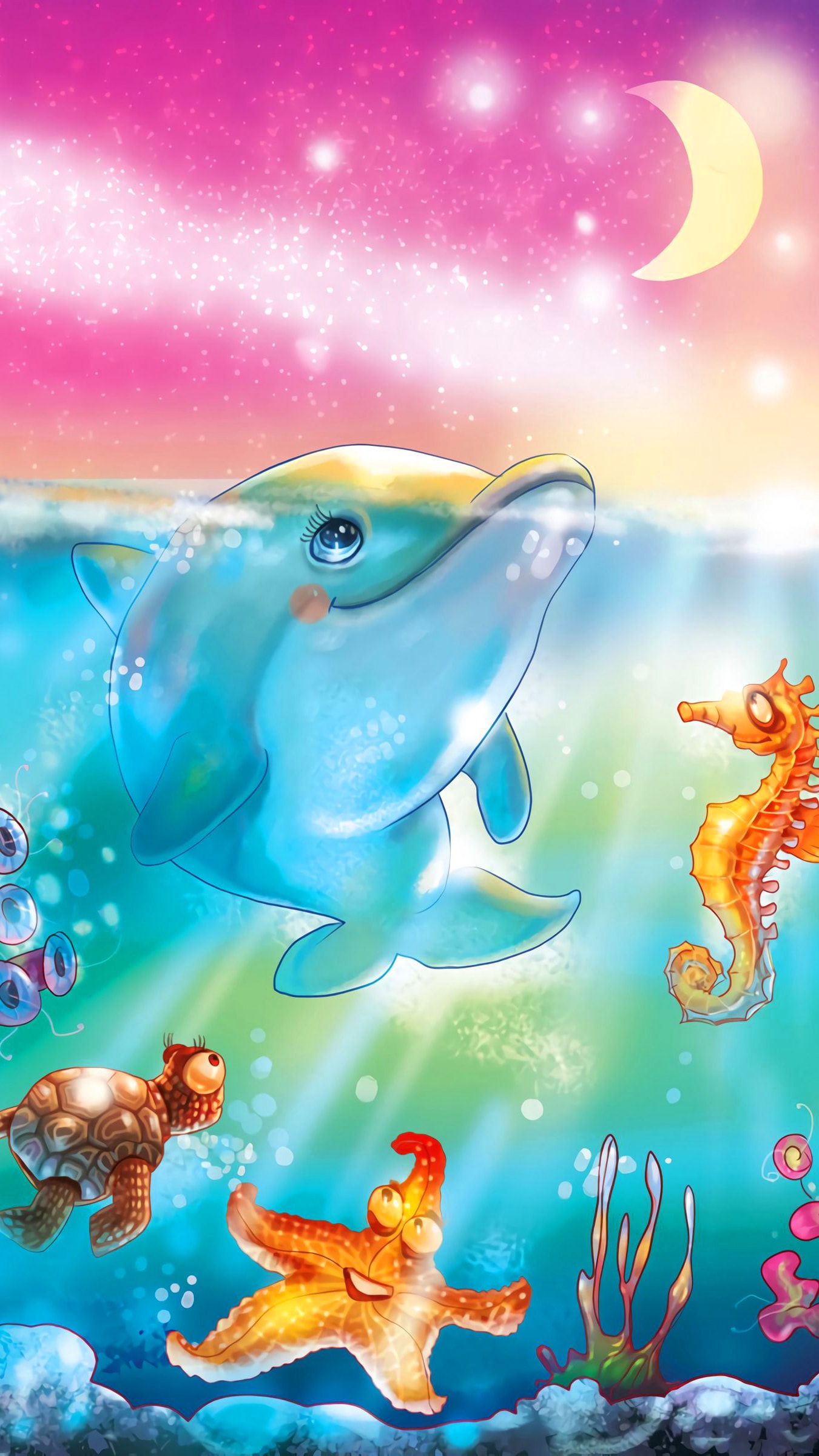 Cute Dolphin Wallpapers