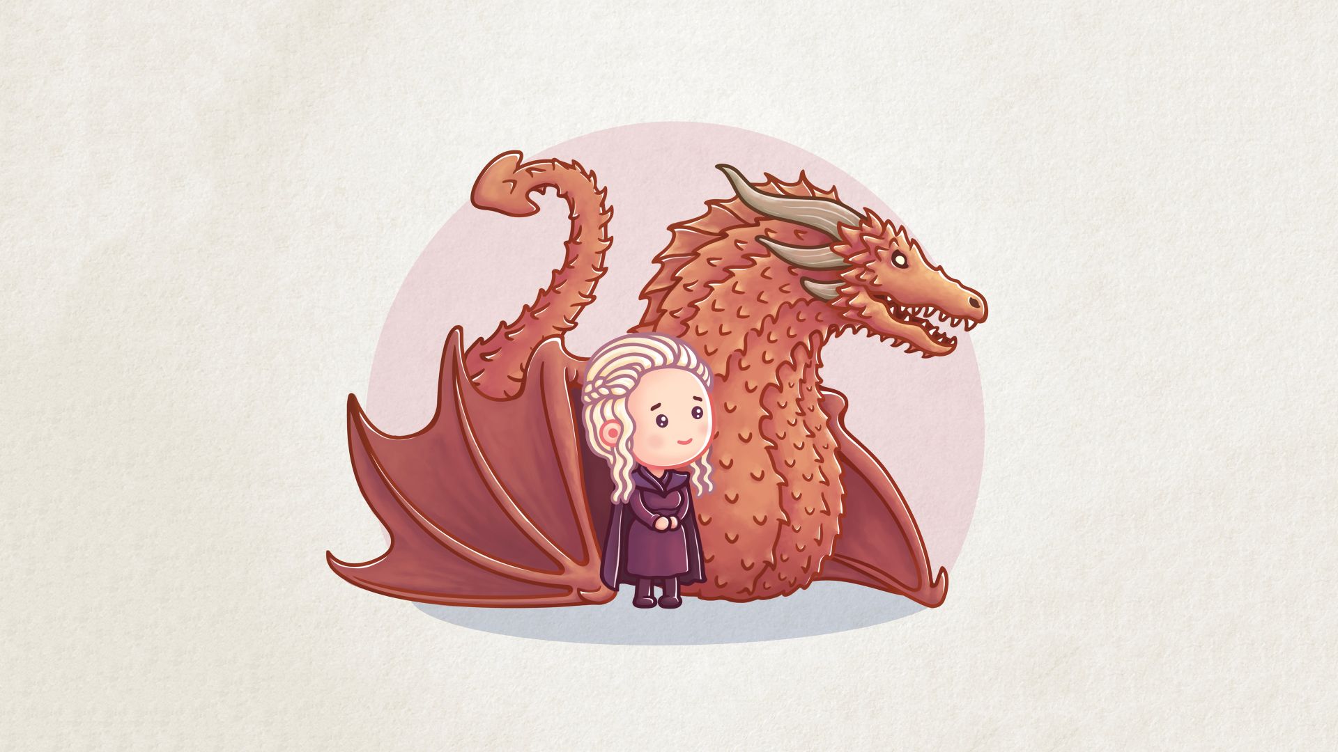 Cute Dragon Artwork Wallpapers