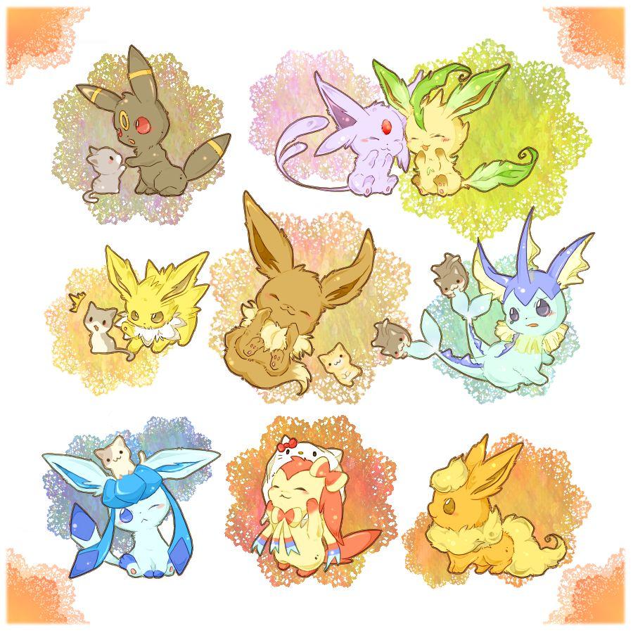 Cute Eeveelutions Wallpaper Wallpapers