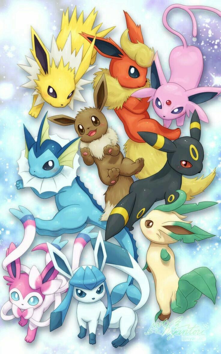 Cute Eeveelutions Wallpaper Wallpapers