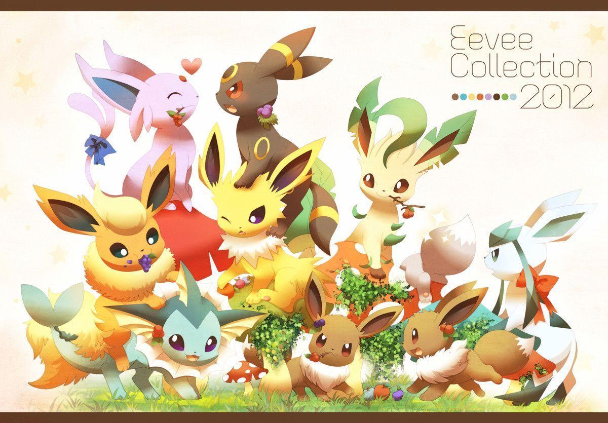 Cute Eeveelutions Wallpapers Wallpapers