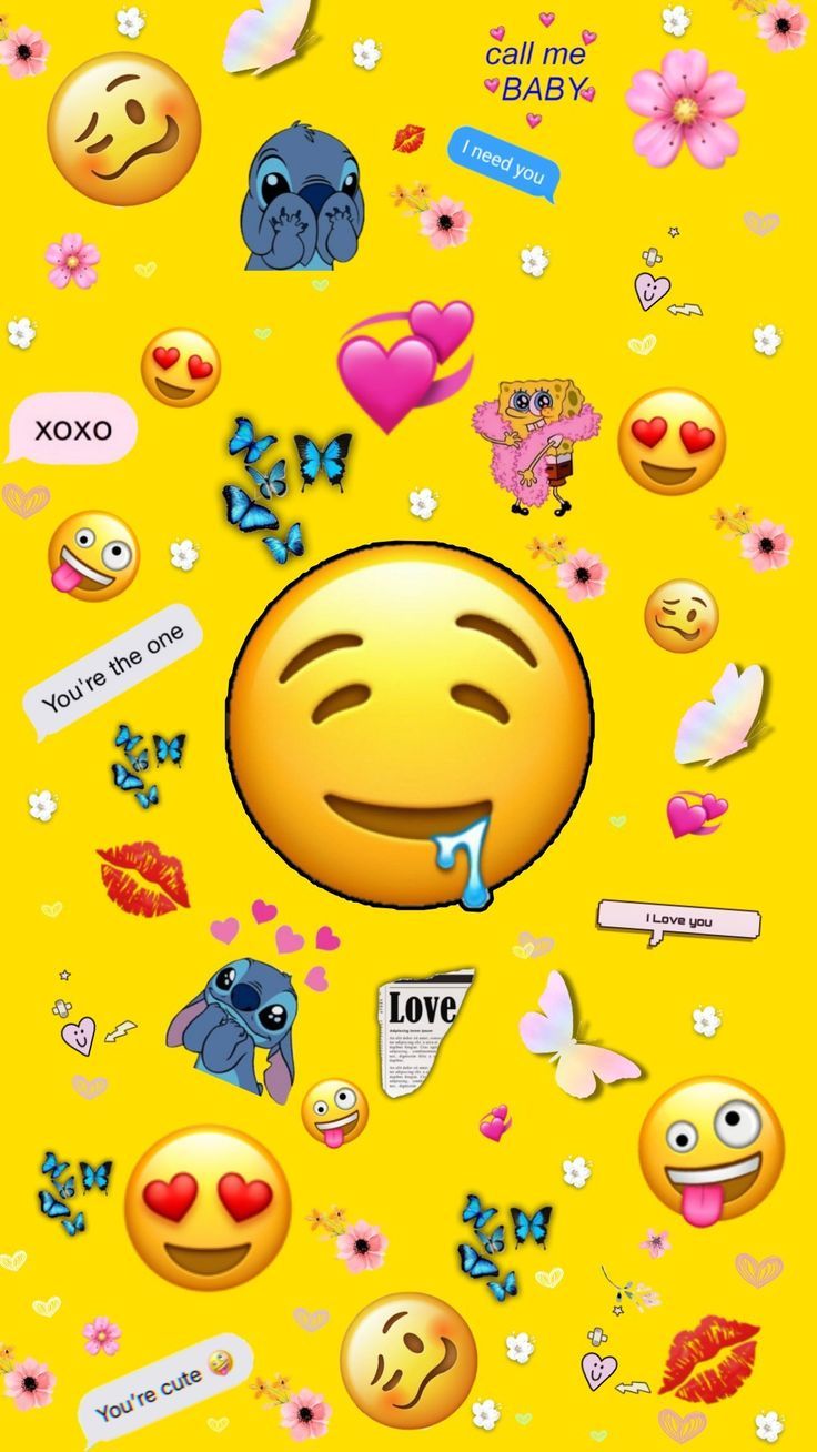 Cute Emojis Wallpapers Wallpapers