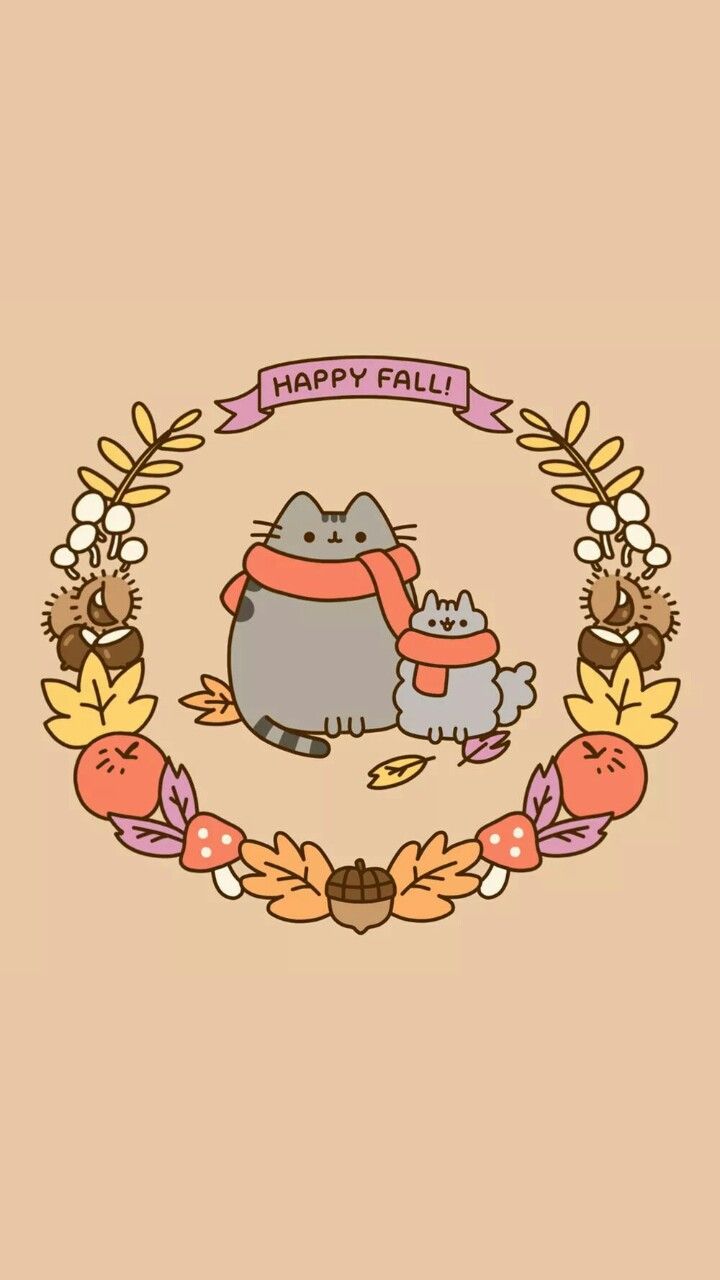 Cute Fall Cartoon Wallpapers