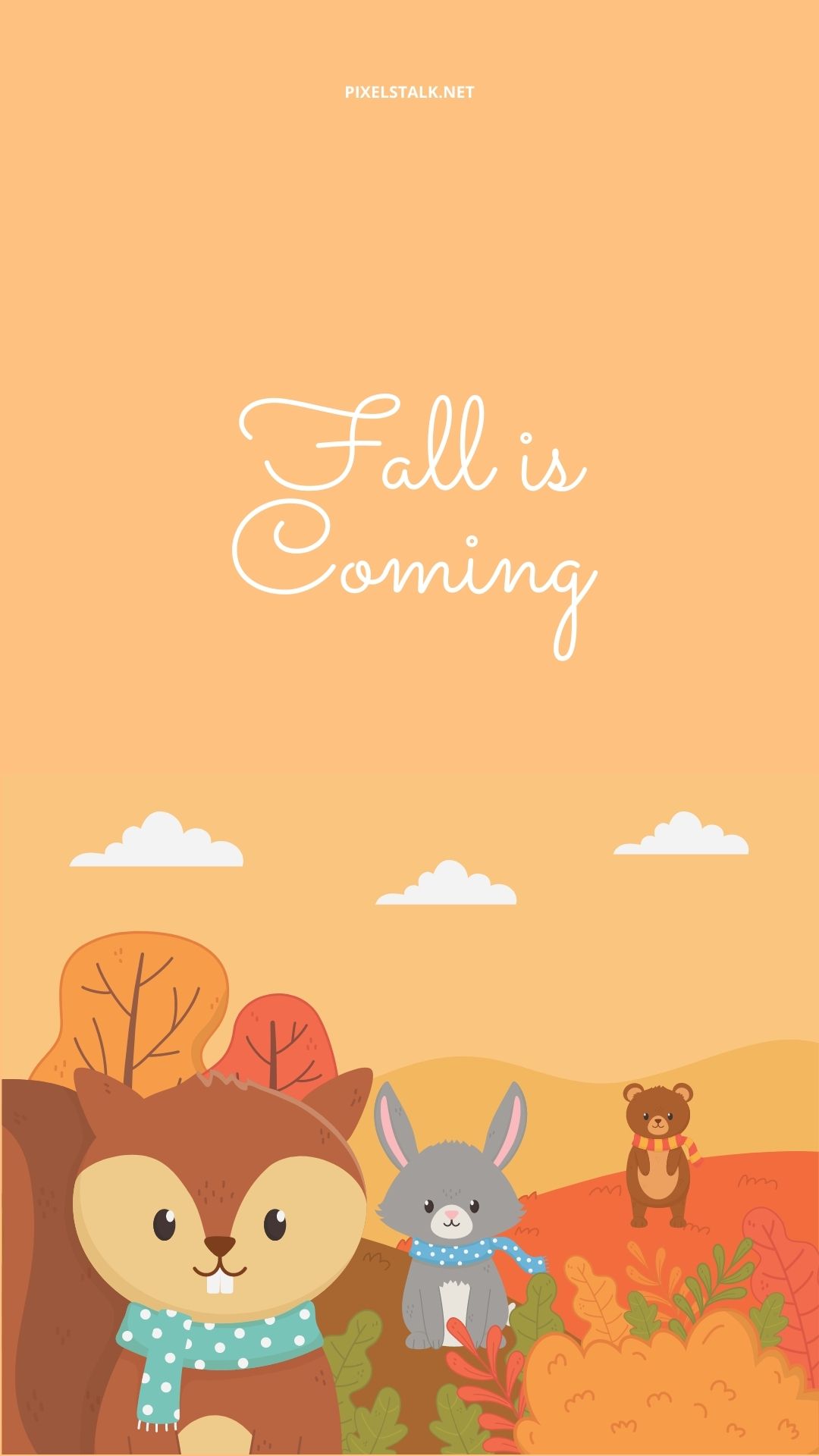 Cute Fall Cartoon Wallpapers