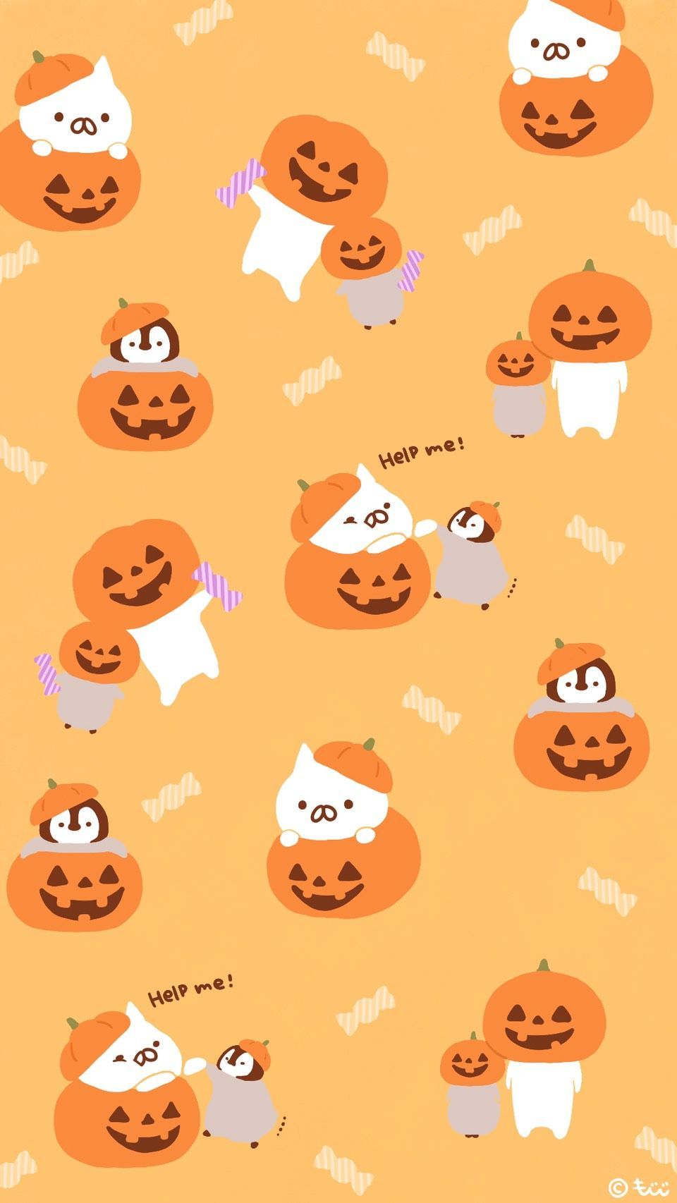 Cute Fall Cartoon Wallpapers