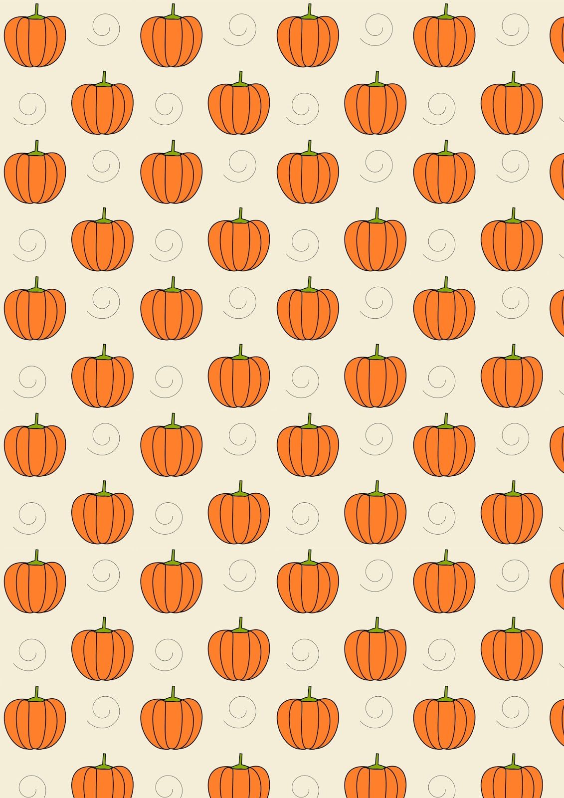 Cute Fall Pattern Wallpapers