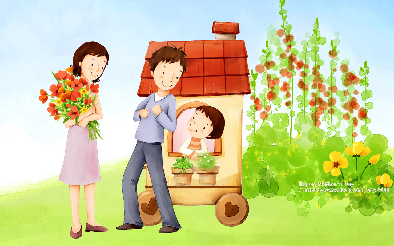 Cute Family Wallpapers