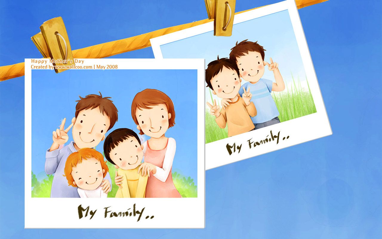 Cute Family Wallpapers