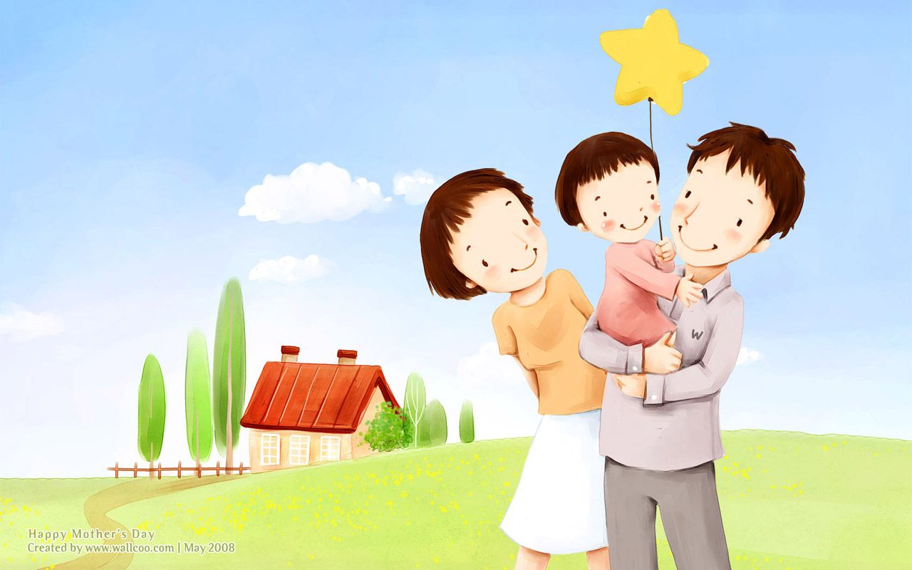 Cute Family Wallpapers Wallpapers