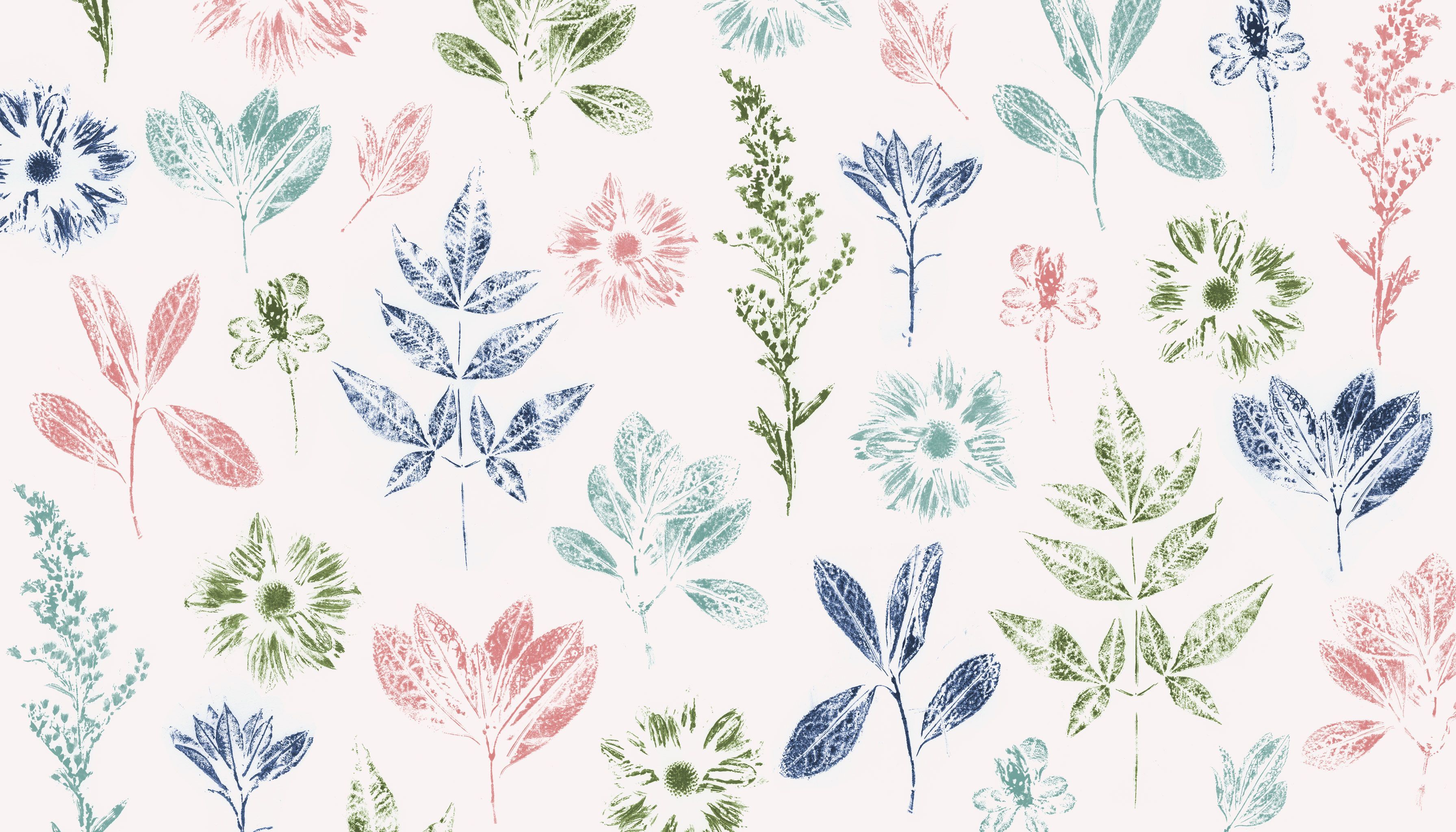 Cute Floral Pattern Desktop Wallpapers