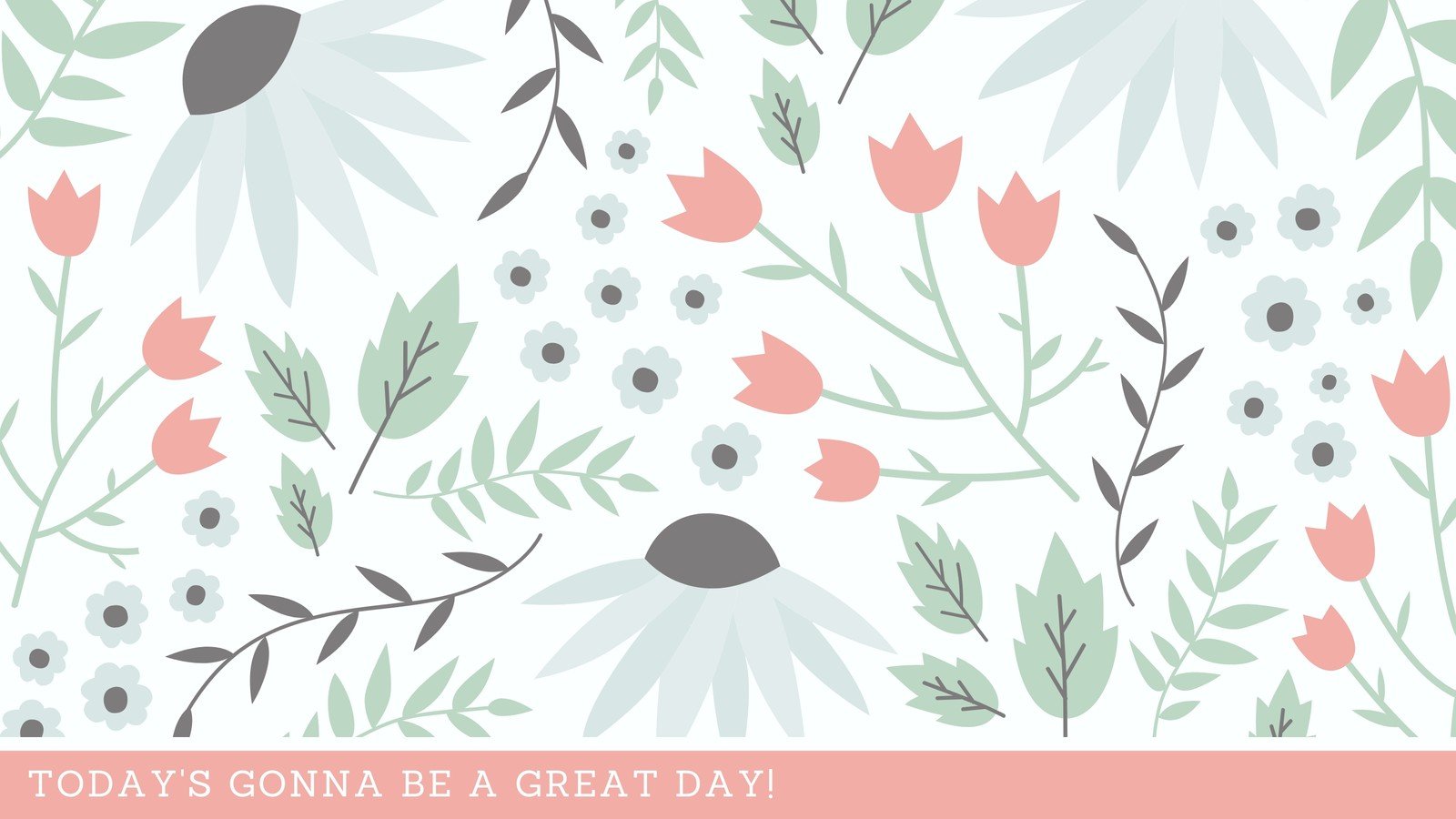 Cute Floral Pattern Desktop Wallpapers