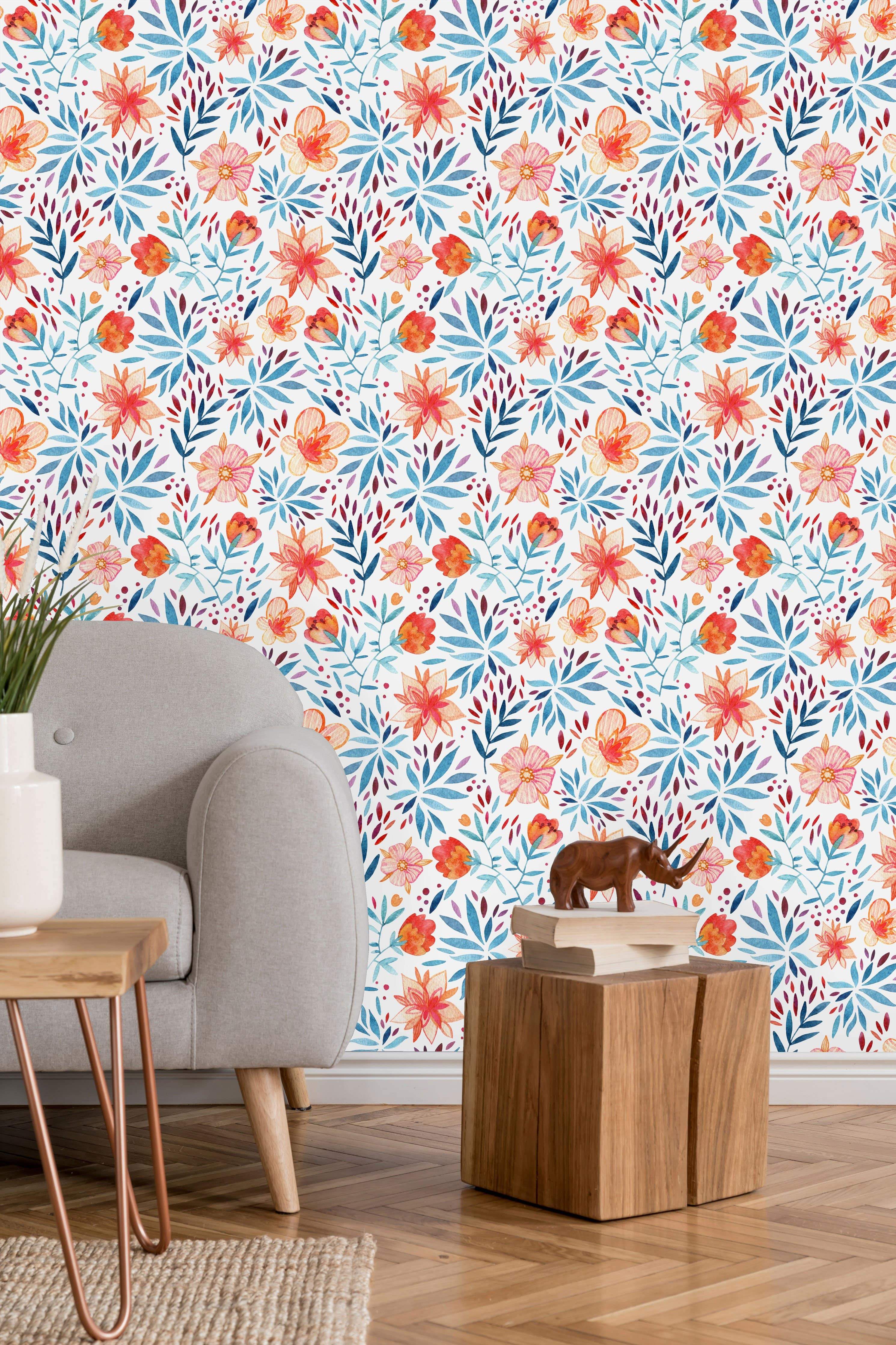 Cute Floral Pattern Desktop Wallpapers