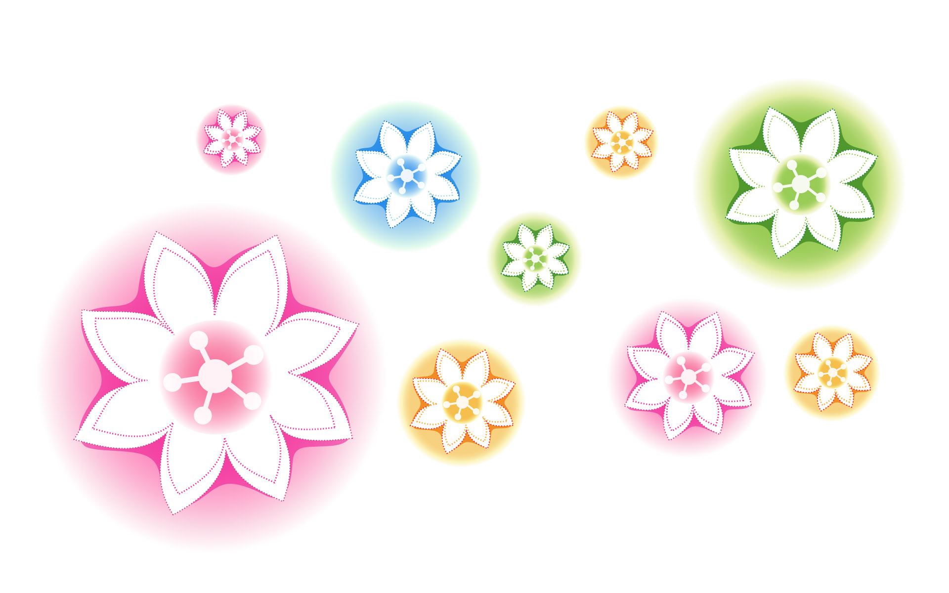 Cute Flower Design Wallpapers