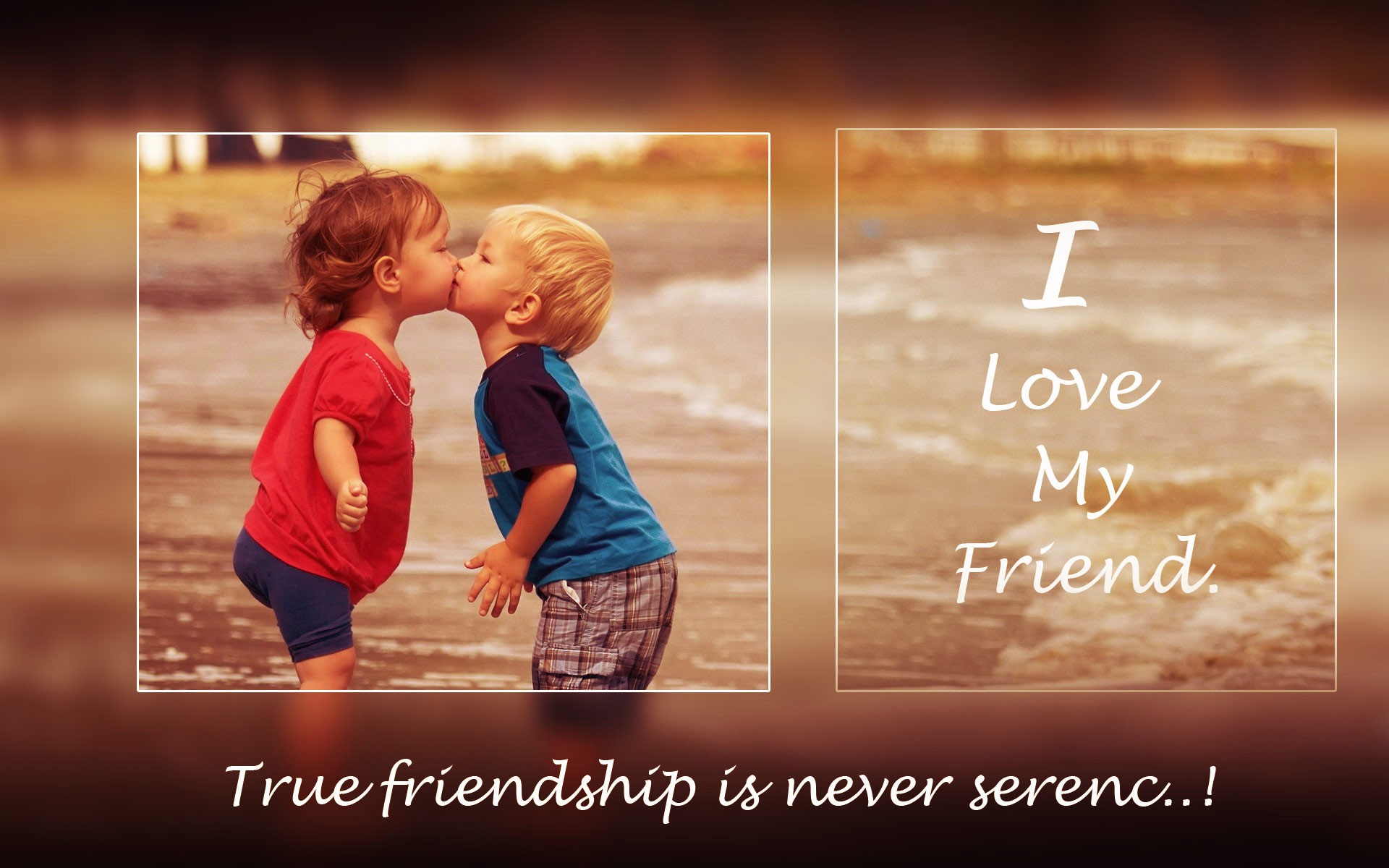 Cute Friendship Wallpapers