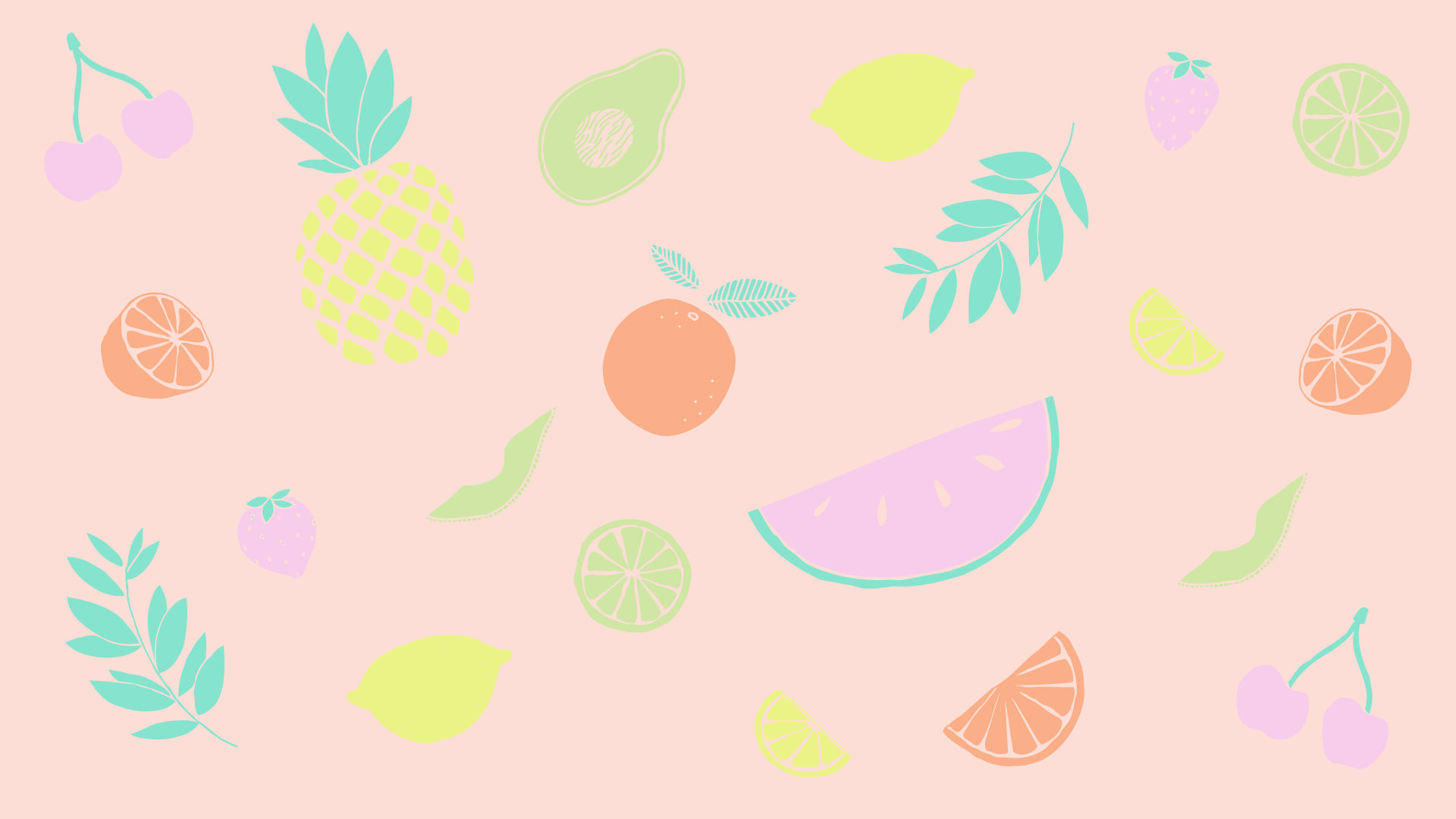 Cute Fruit Desktop Wallpapers