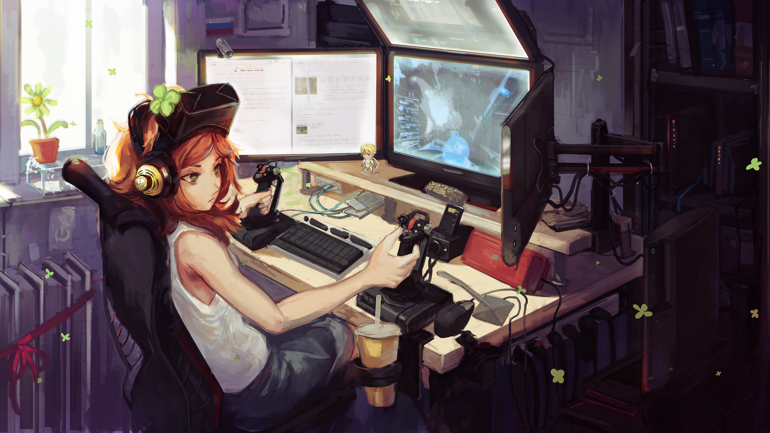 Cute Gamer Girl Wallpapers