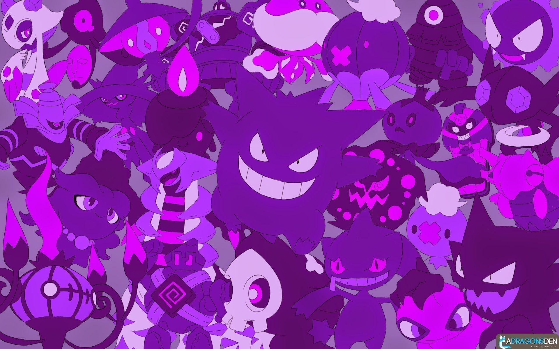 Cute Ghost Pokemon Wallpapers