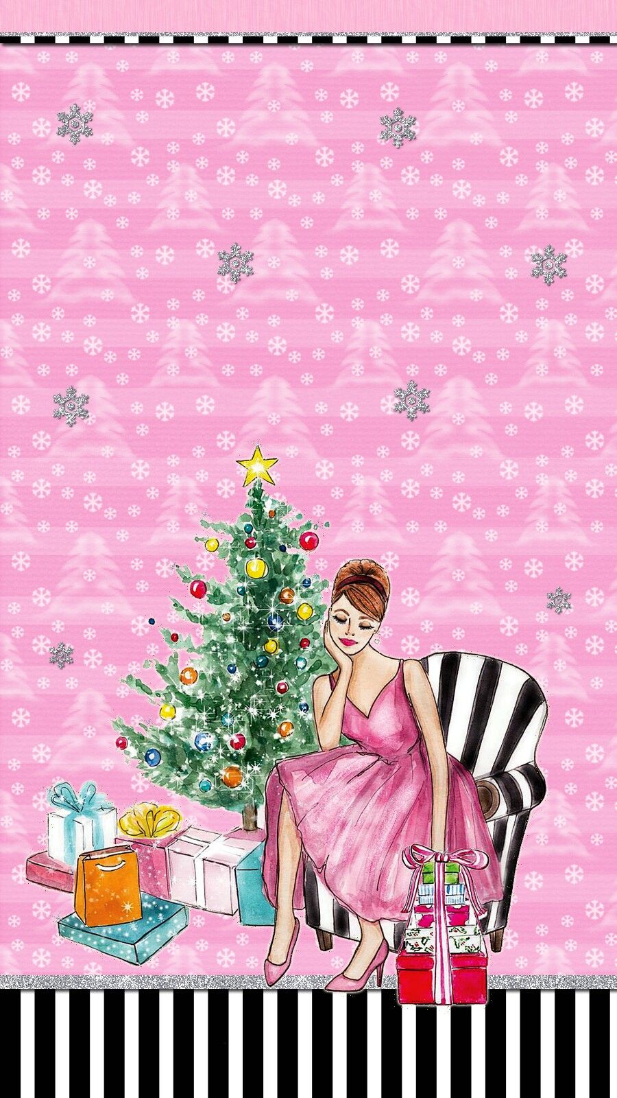 Cute Girls Christmas Wallpapers Wallpapers
