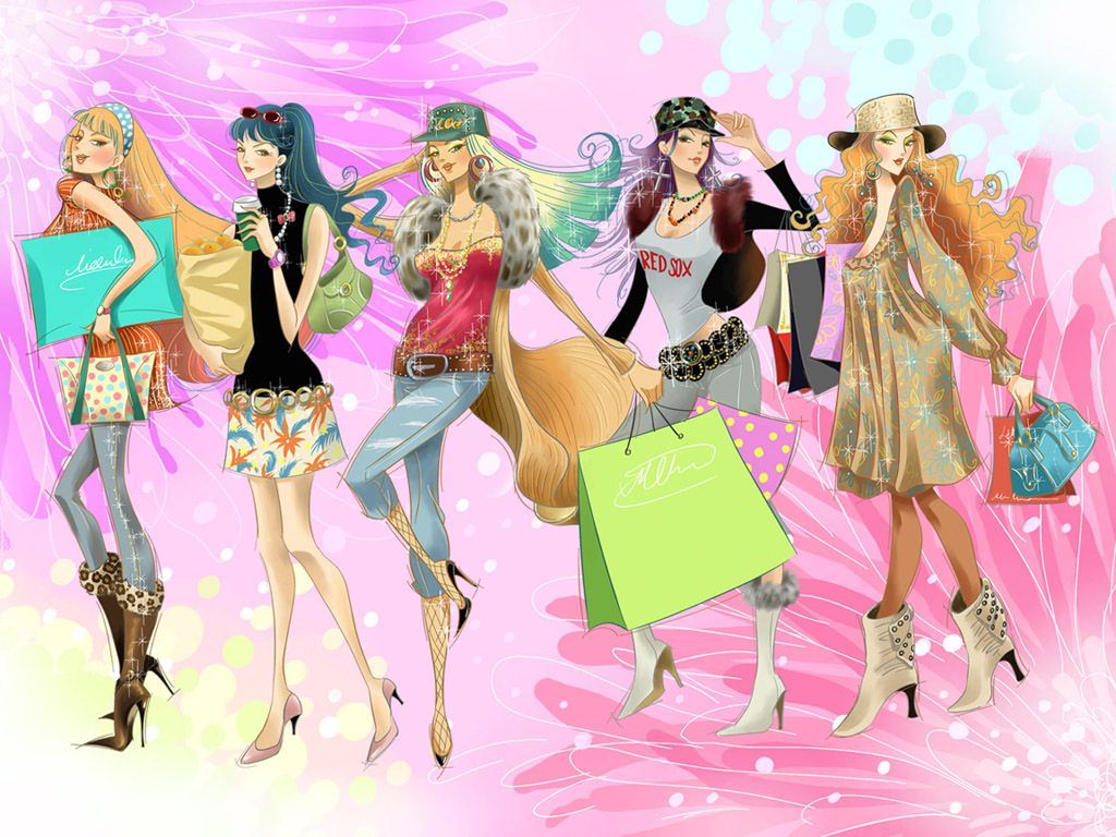 Cute Girly Fashion Wallpapers