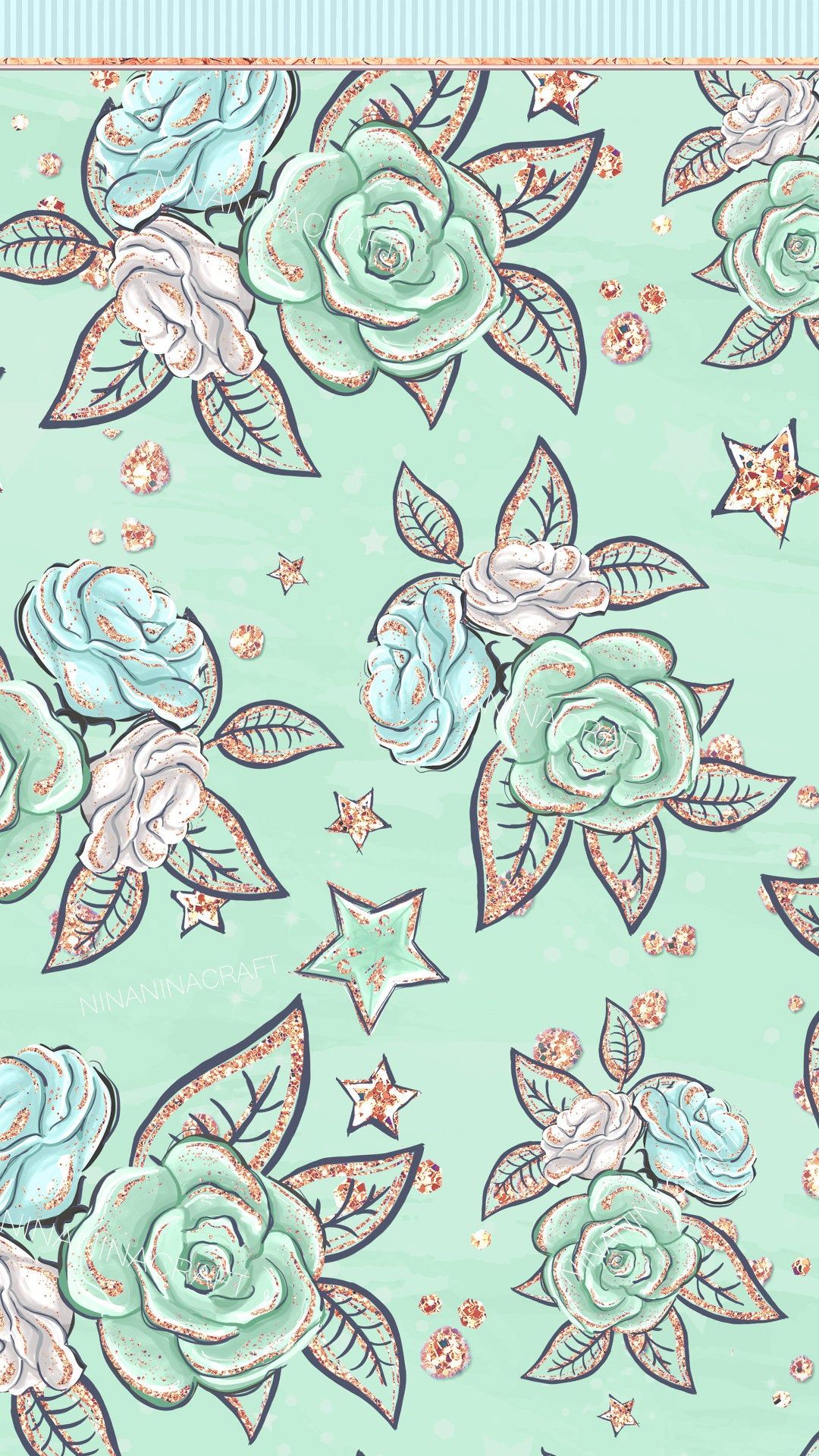 Cute Girly Mint Green Wallpapers