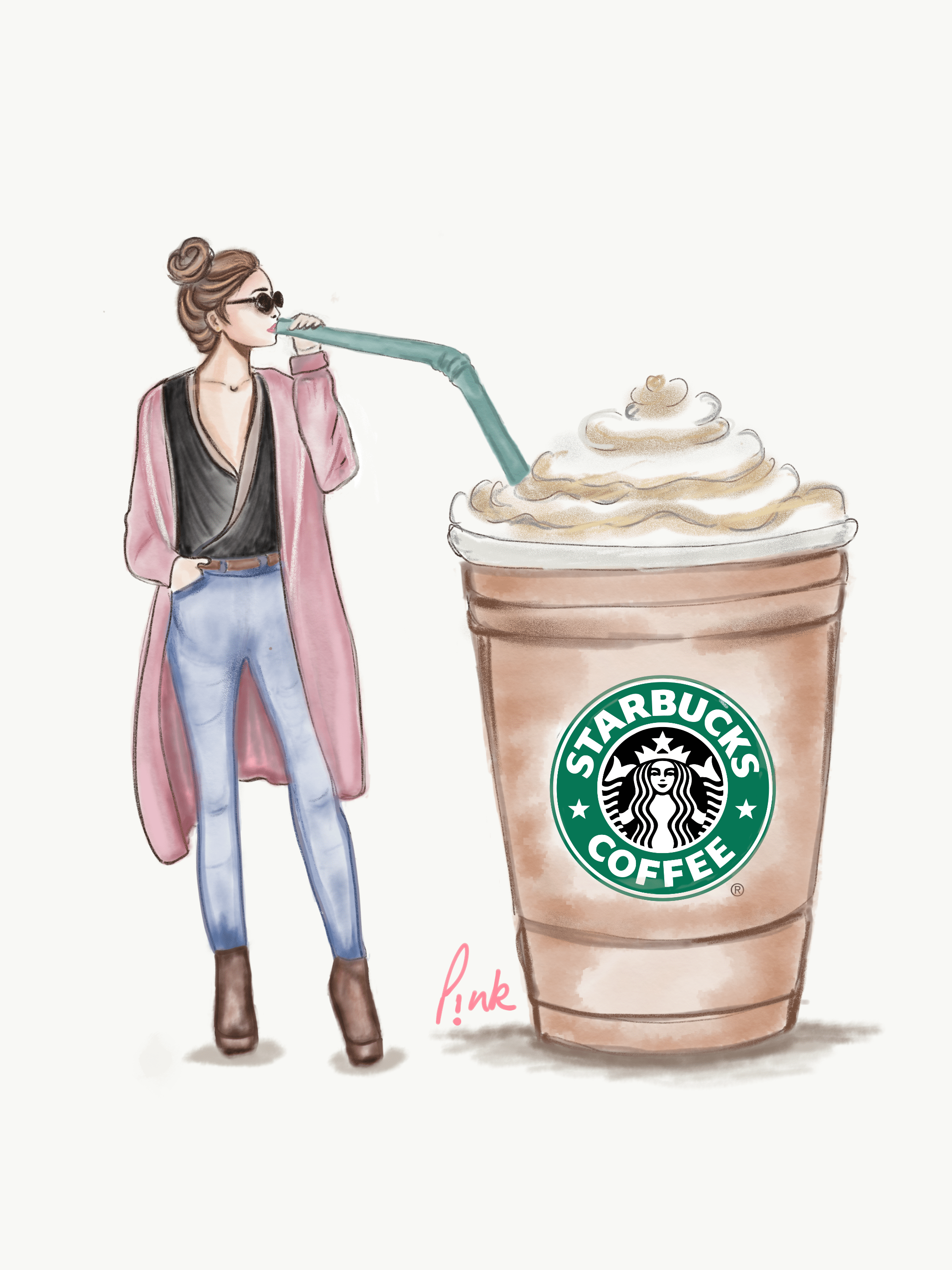 Cute Girly Starbucks Wallpapers Wallpapers