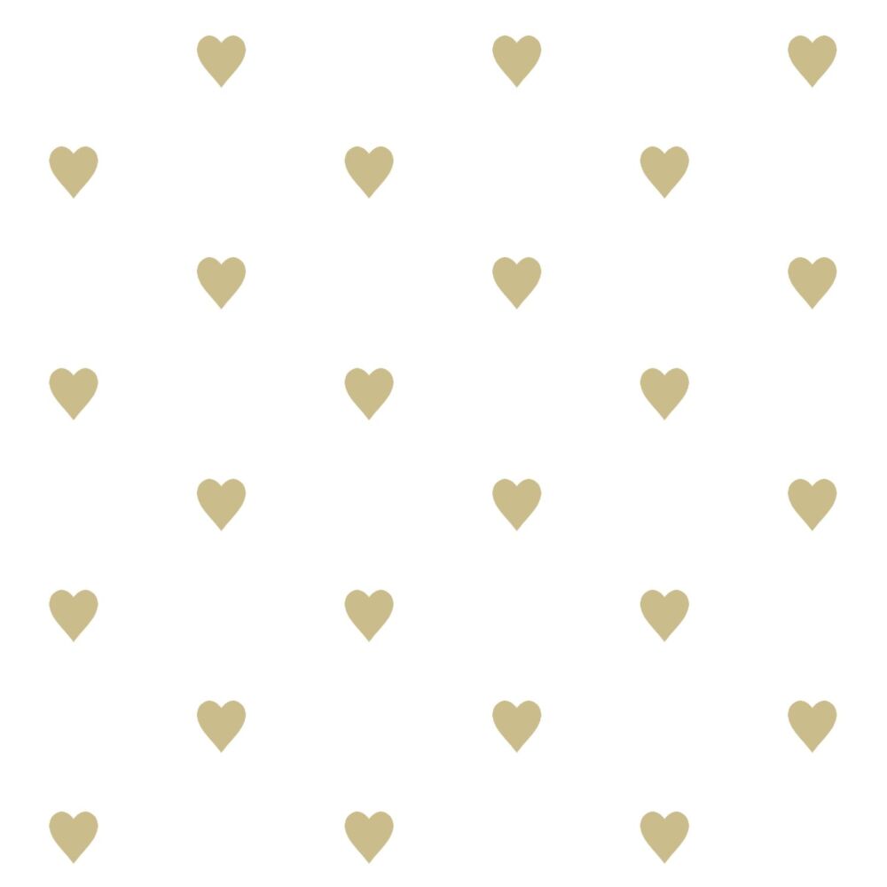 Cute Gold And White Wallpapers