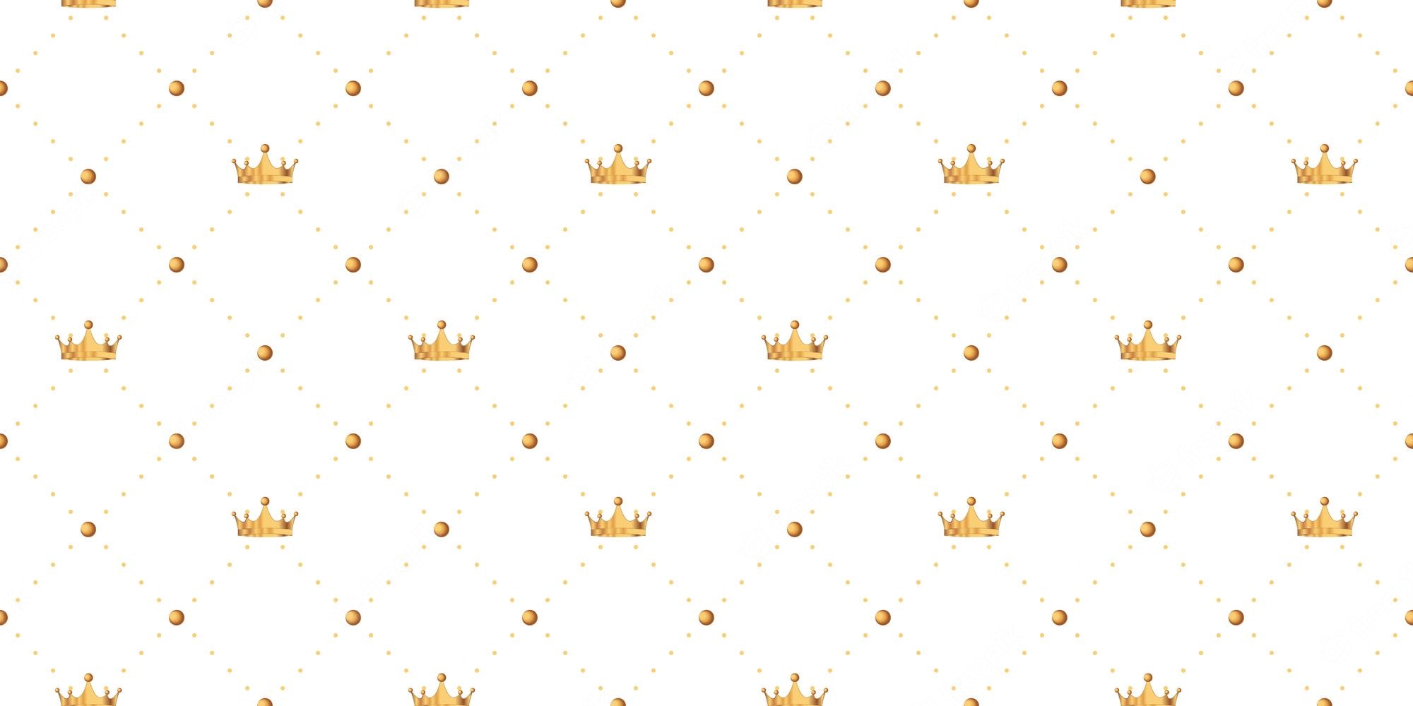 Cute Gold And White Wallpapers