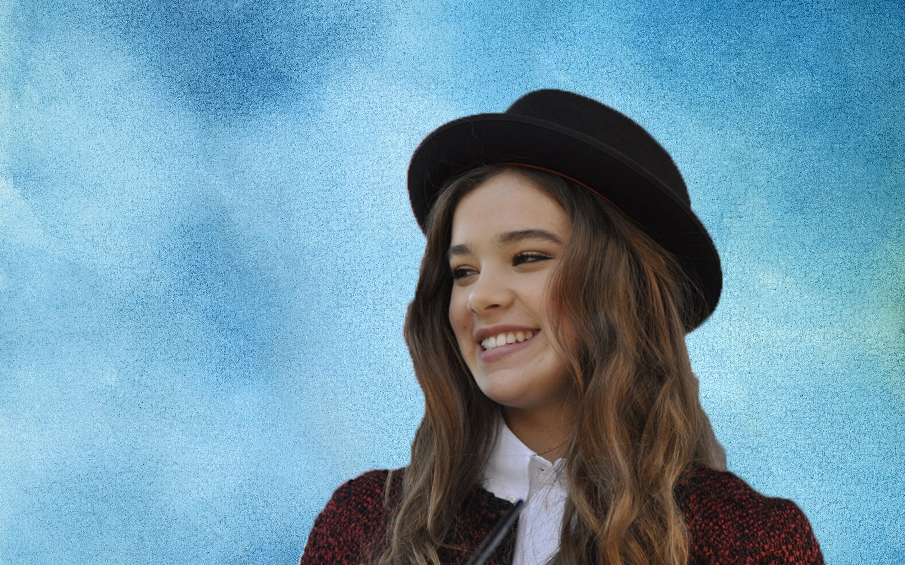 Cute Hailee Steinfeld Smiling Wallpapers