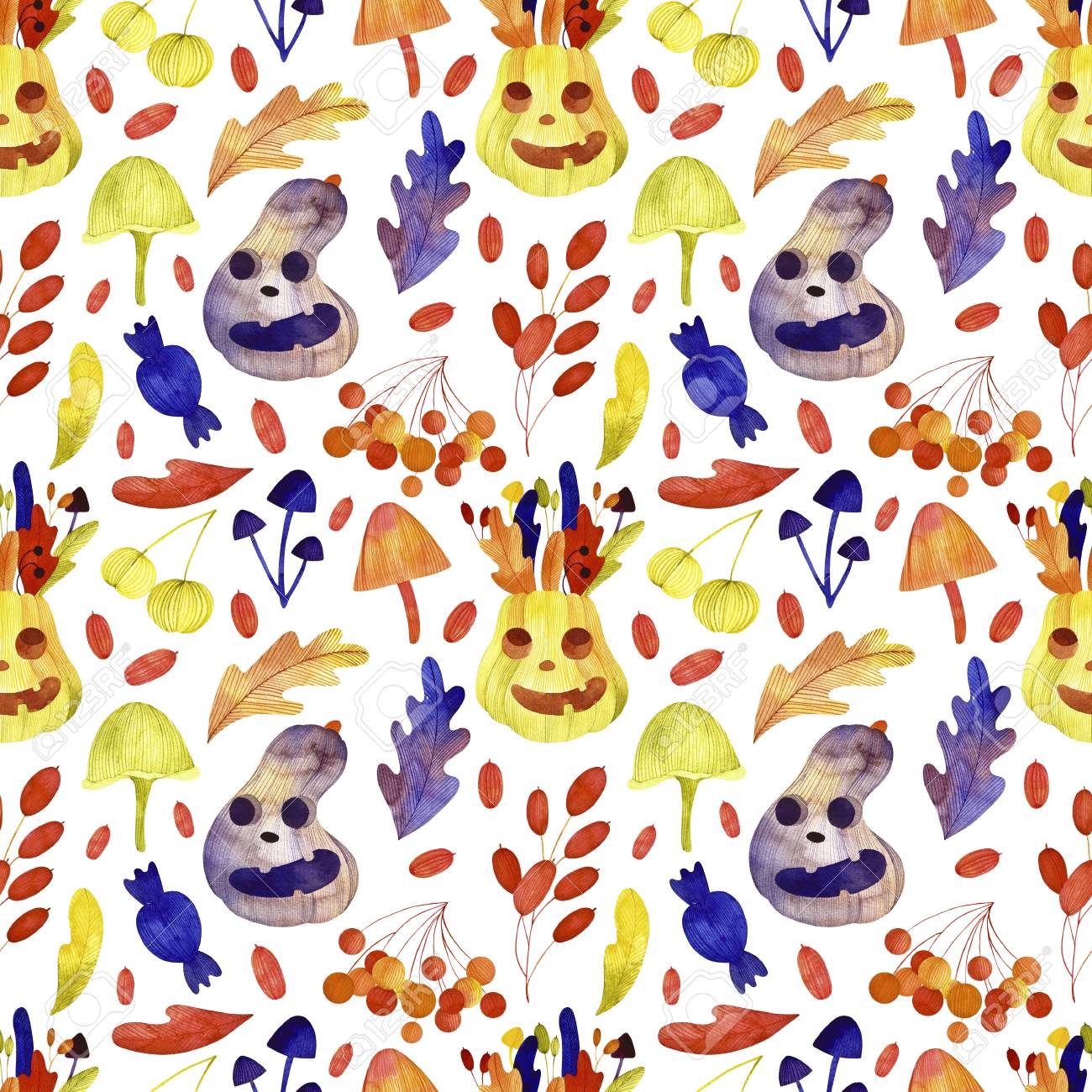 Cute Halloween Pattern Wallpapers