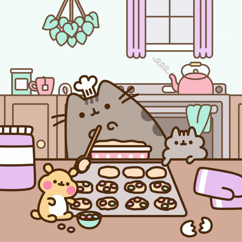 Cute Halloween Pusheen Wallpapers