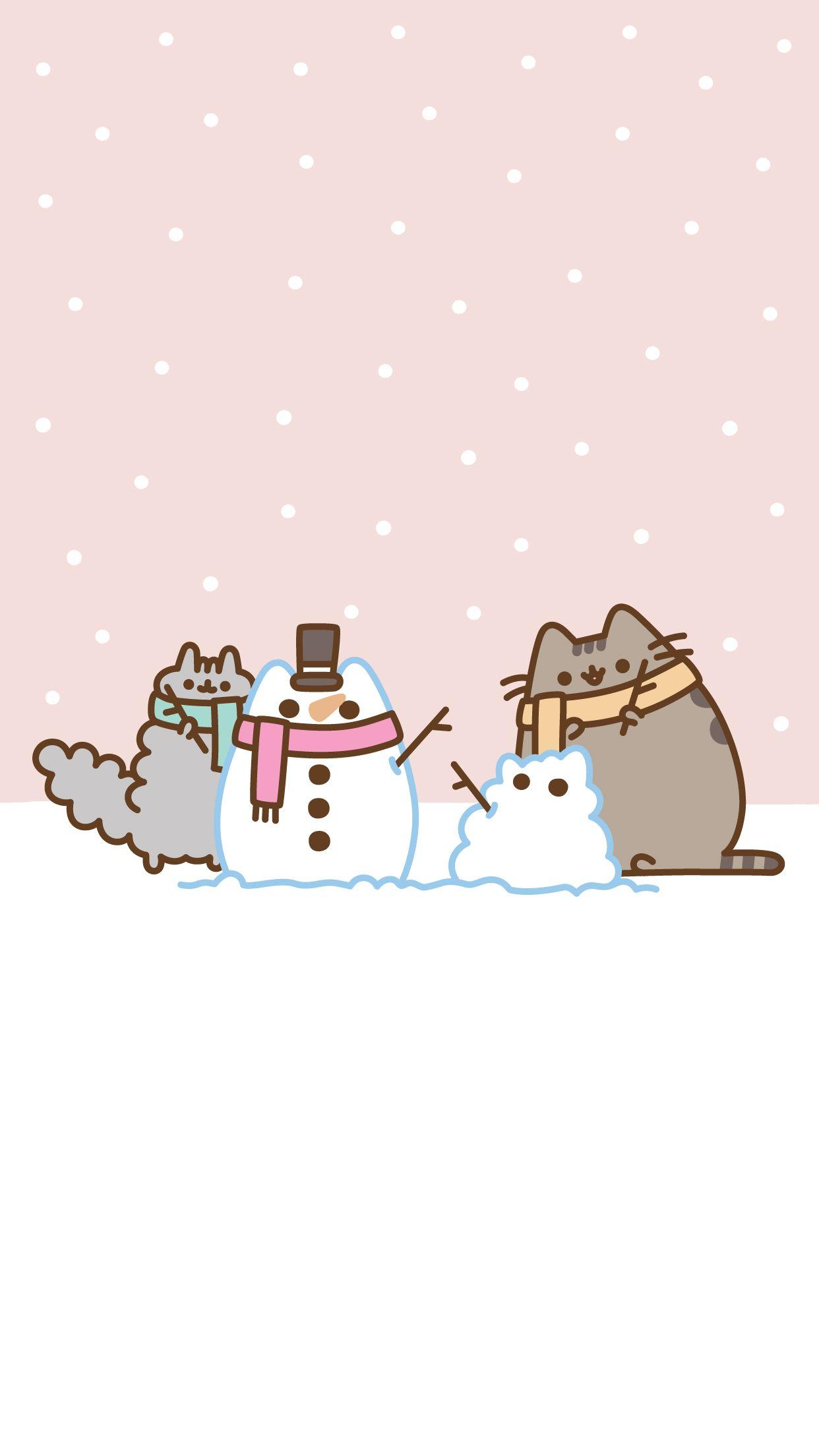 Cute Halloween Pusheen Wallpapers