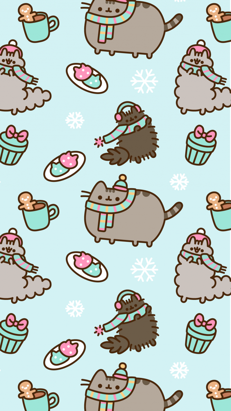 Cute Halloween Pusheen Wallpapers