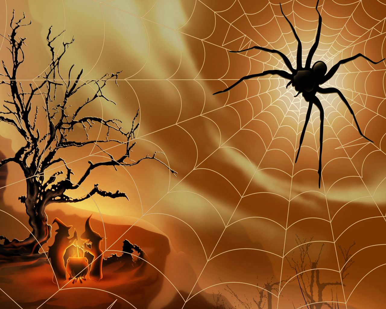 Cute Halloween Spider Wallpapers Wallpapers