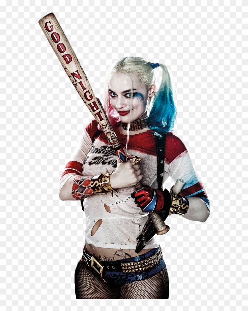 Cute Harley Quinn With Baseball Bat Wallpapers