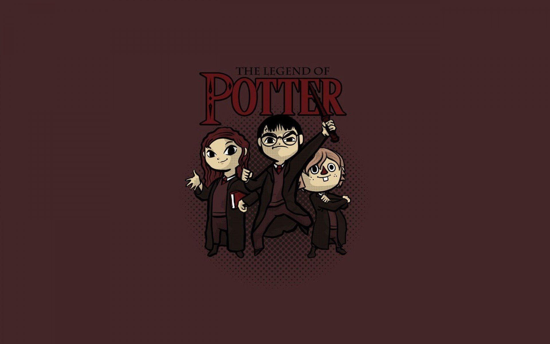 Cute Harry Potter Cartoon Wallpapers