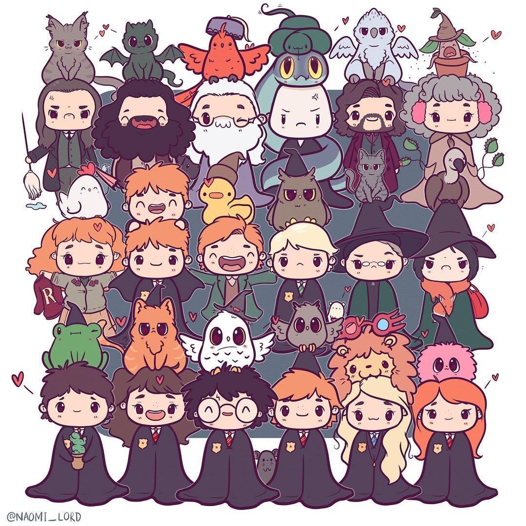 Cute Harry Potter Characters Wallpapers Wallpapers