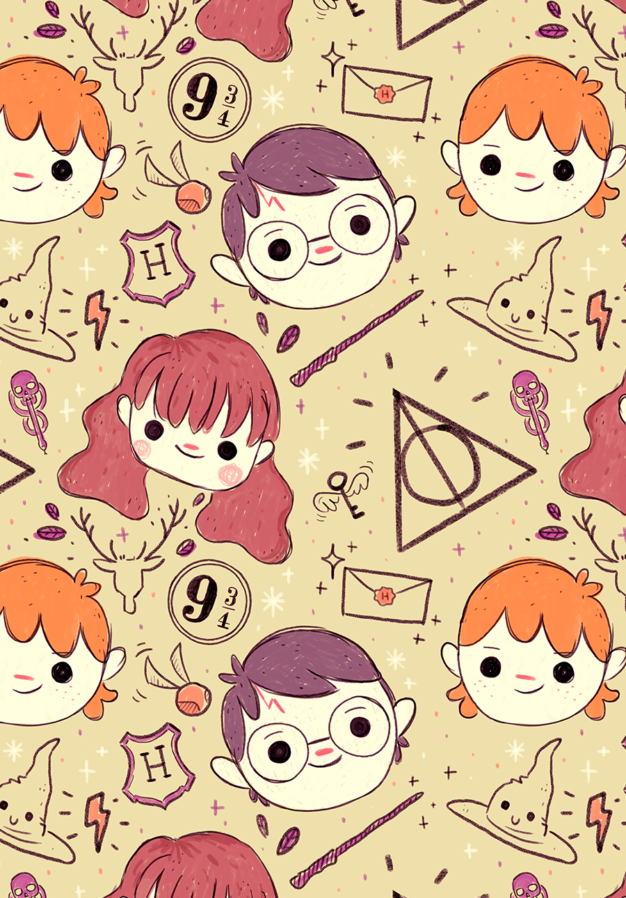 Cute Harry Potter Fan Art Wallpapers Wallpapers