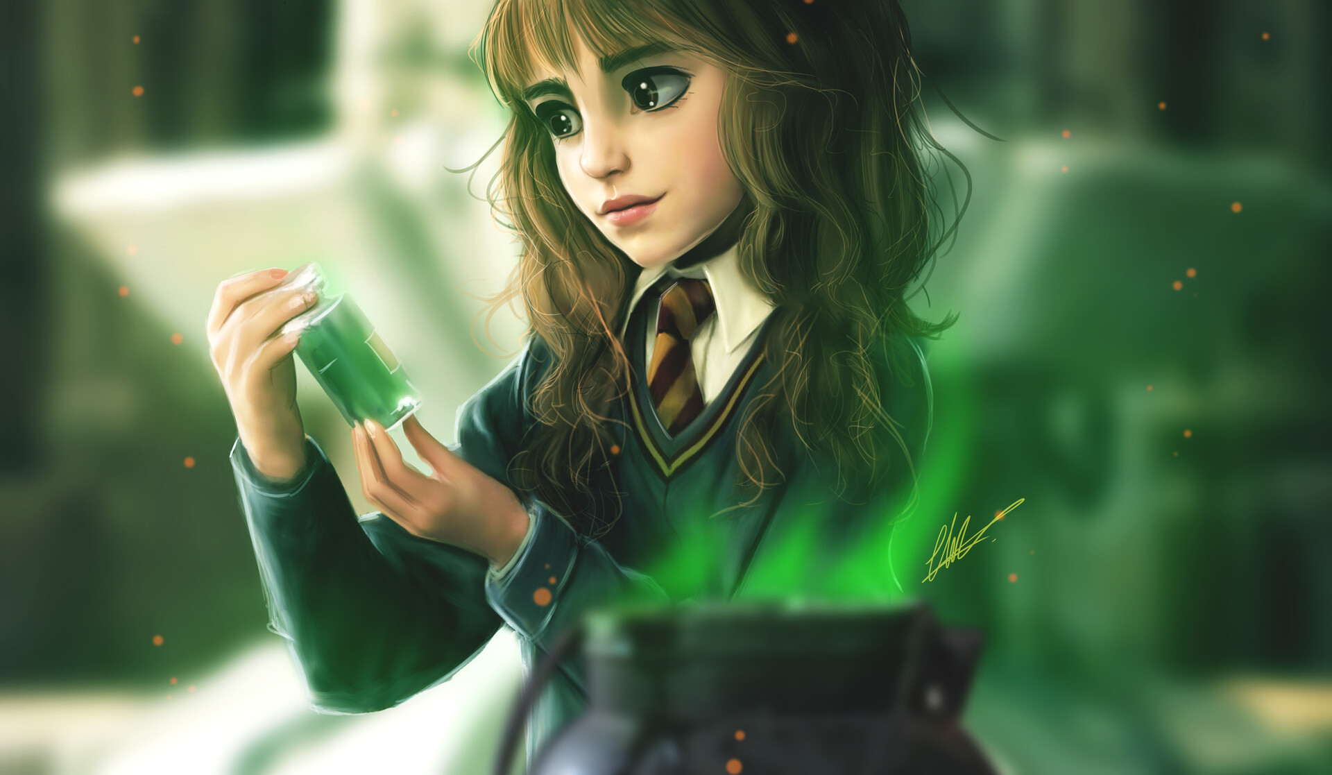 Cute Harry Potter Fan Art Wallpapers Wallpapers