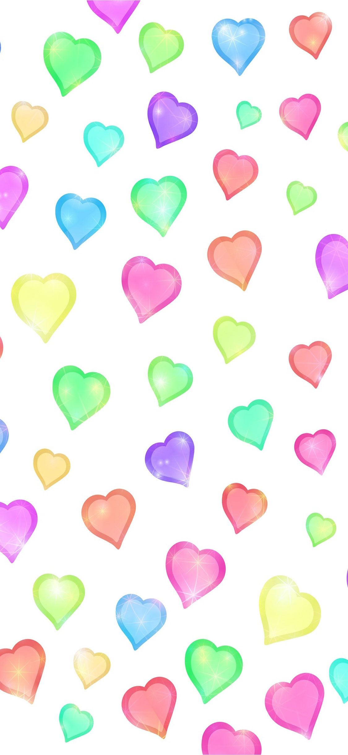 Cute Hearts Iphone Wallpapers