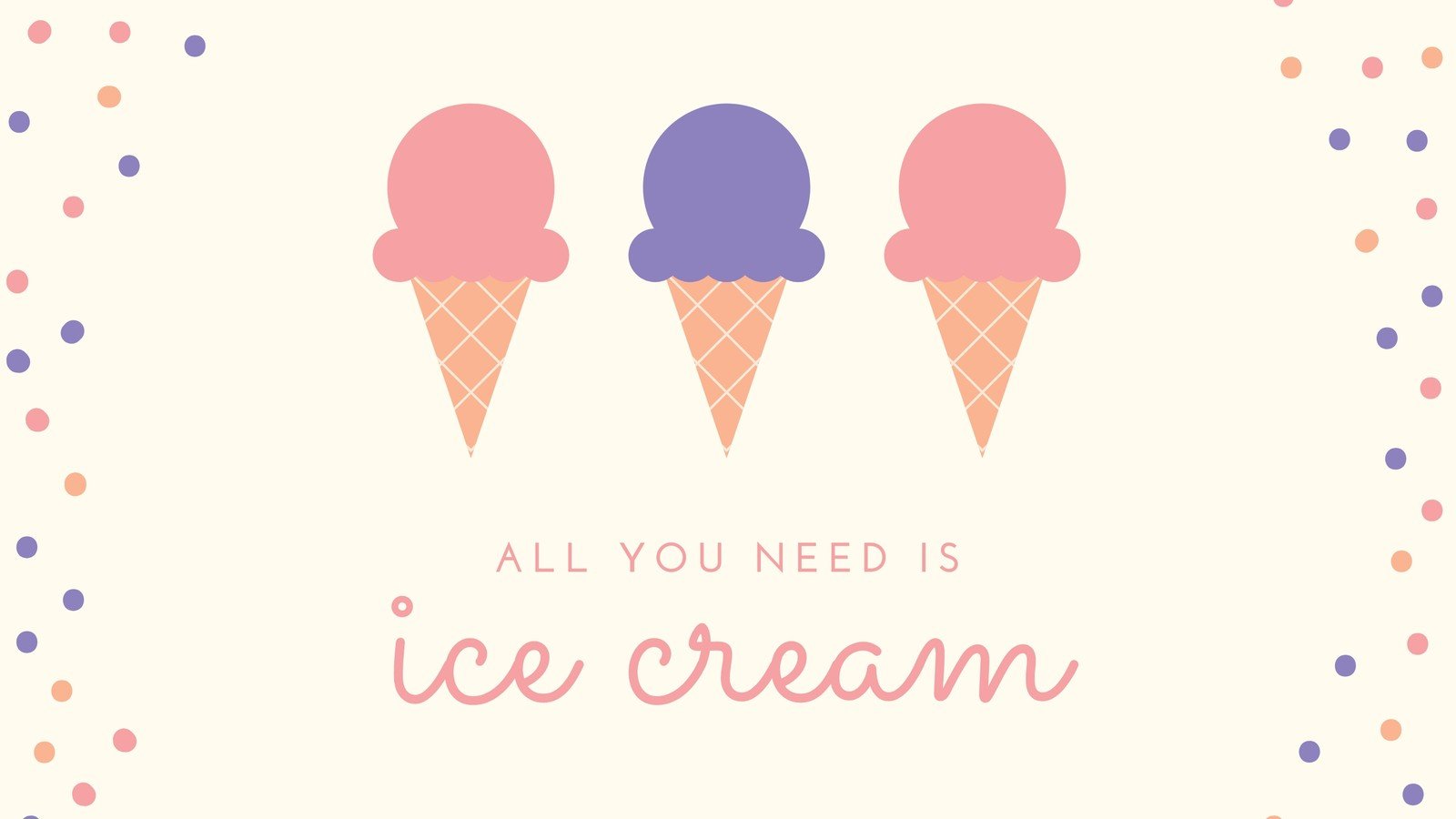 Cute Ice Cream Desktop Wallpapers