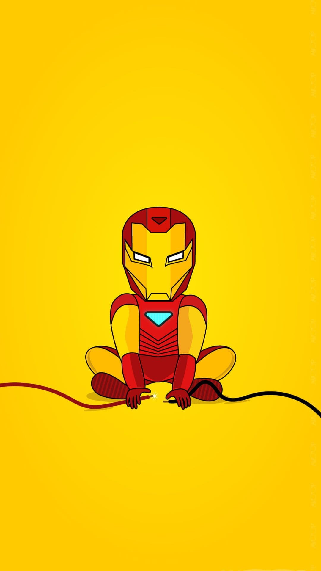 Cute Iron Man Cartoon Wallpapers