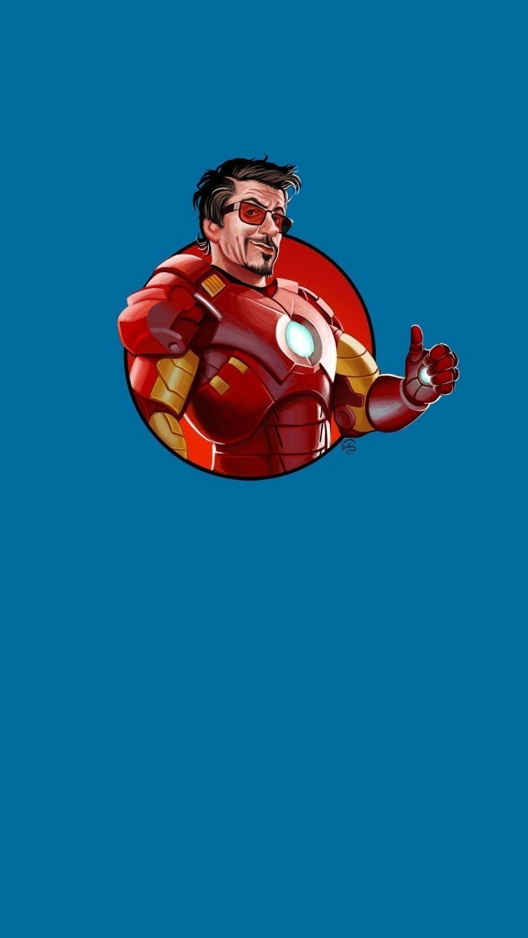 Cute Iron Man Cartoon Wallpapers