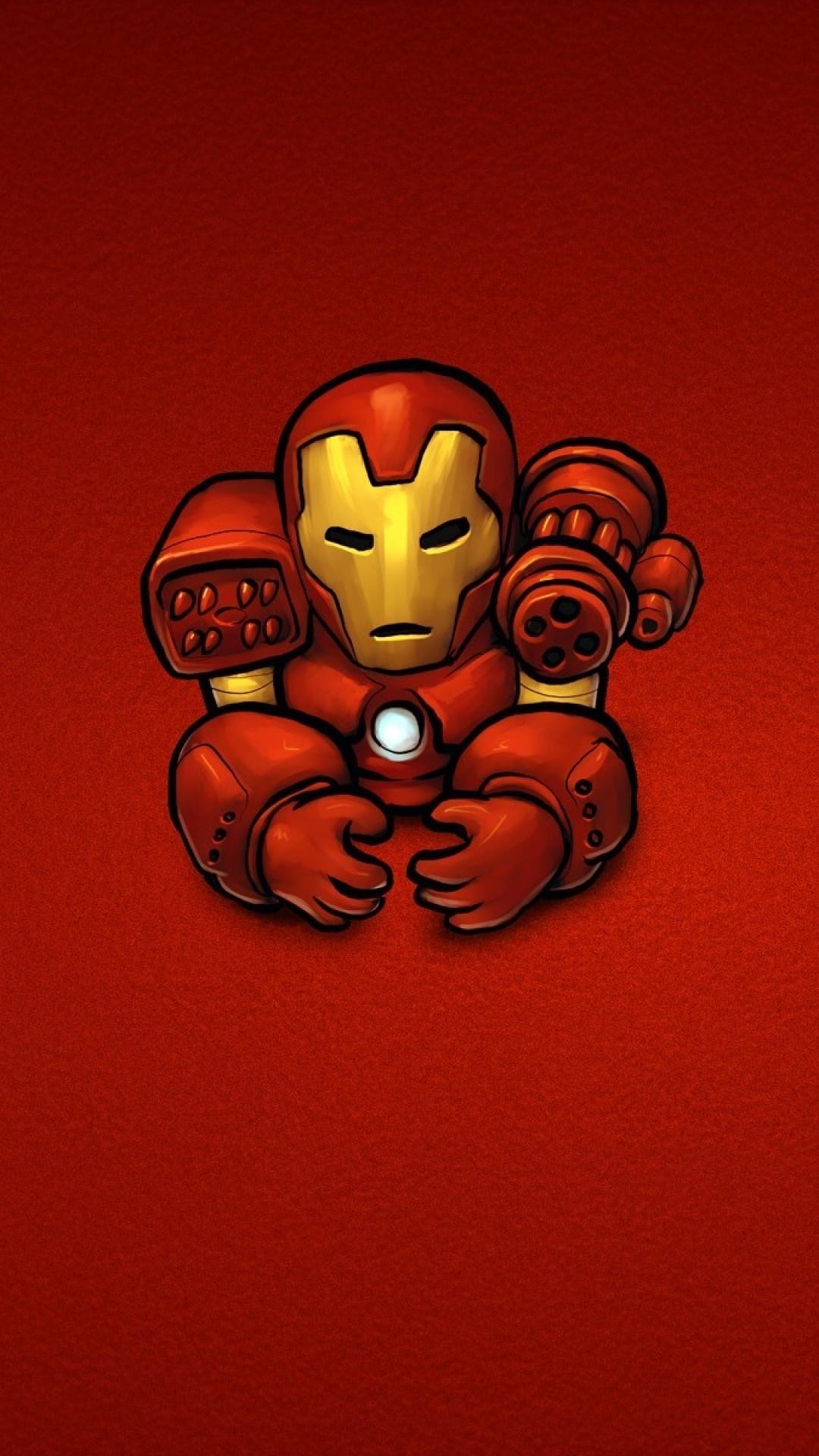 Cute Iron Man Cartoon Wallpapers