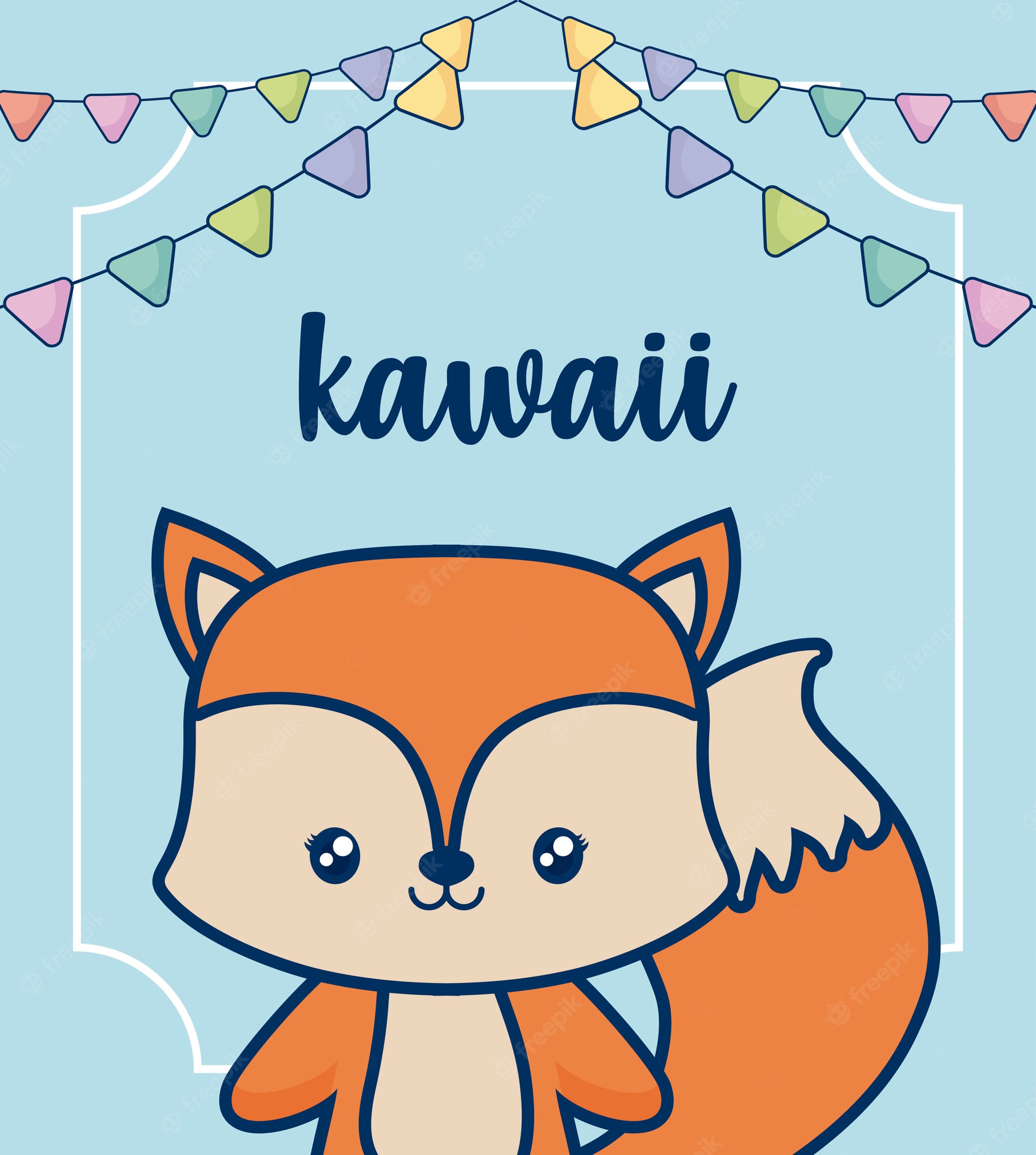 Cute Kawaii Fox Wallpapers